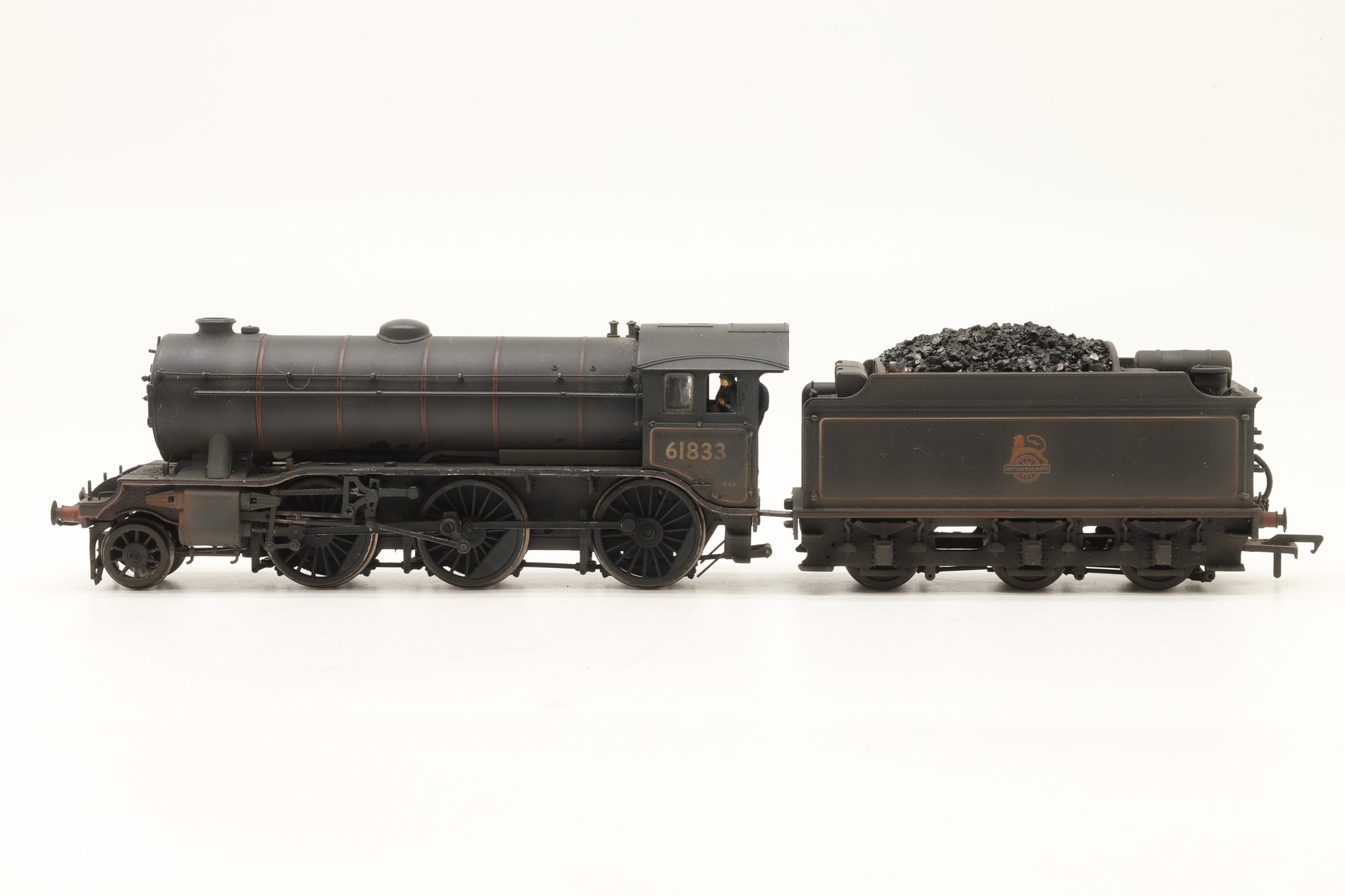 Bachmann OO 32-281 Class K3 '61833' BR Lined Black E/C Weathered Renumbered & DCC Fitted