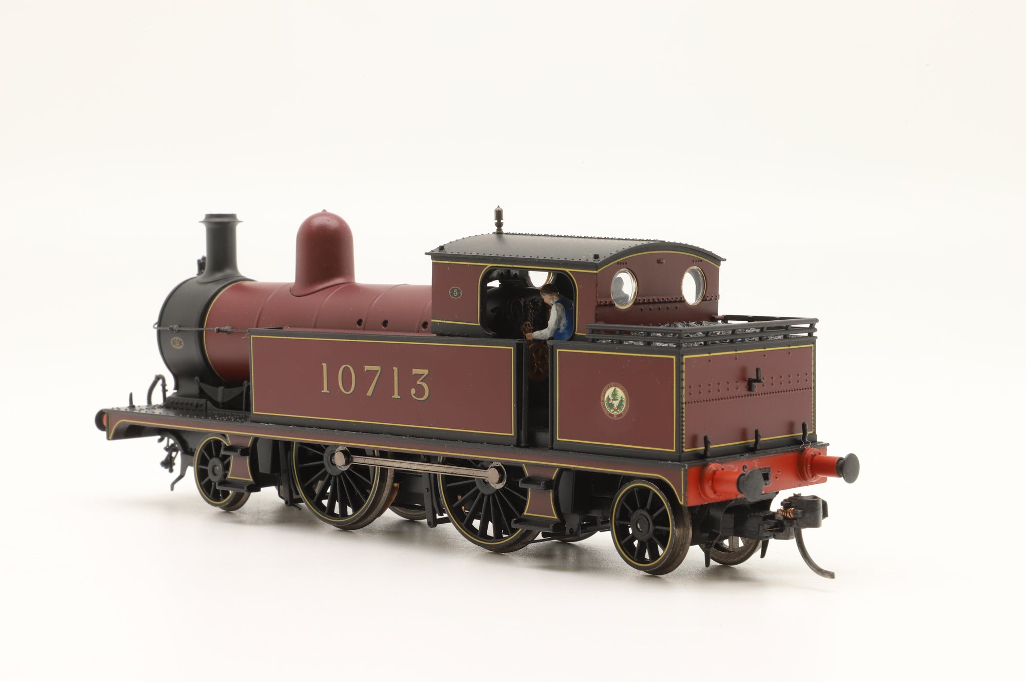 Bachmann OO 31-168 L&YR Tank '10713' LMS Crimson DCC Sound