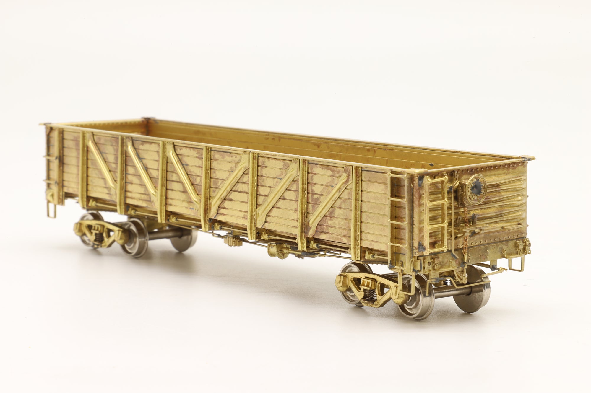 Precision Scale Co./Iron Horse Models HO Brass 15524 Composite General Service Gondola Unpainted