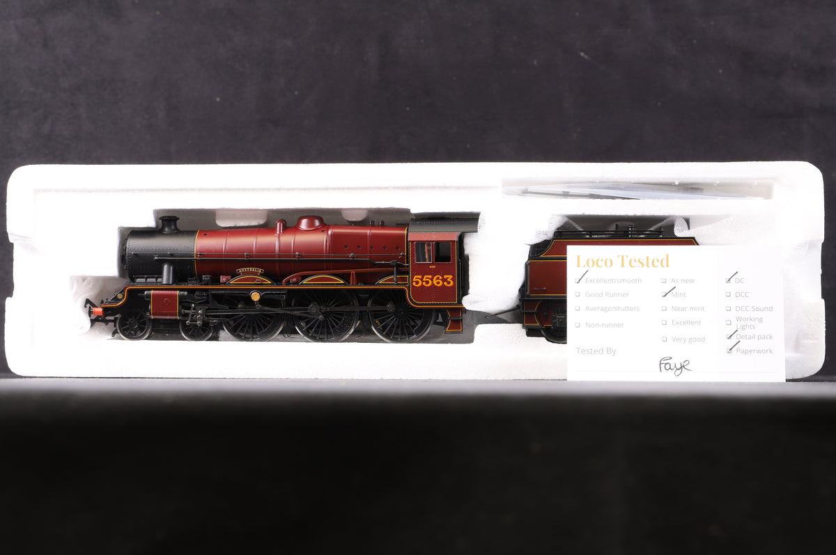 Bachmann OO 31-185 Jubilee Class &#39;5563&#39; &#39;Australia&#39; Fowler Tender LMS Crimson