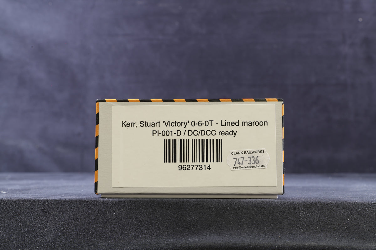 Planet Industrial OO PI-001-D Kerr Stuart &#39;Victory&#39; 0-6-0T Lined Maroon