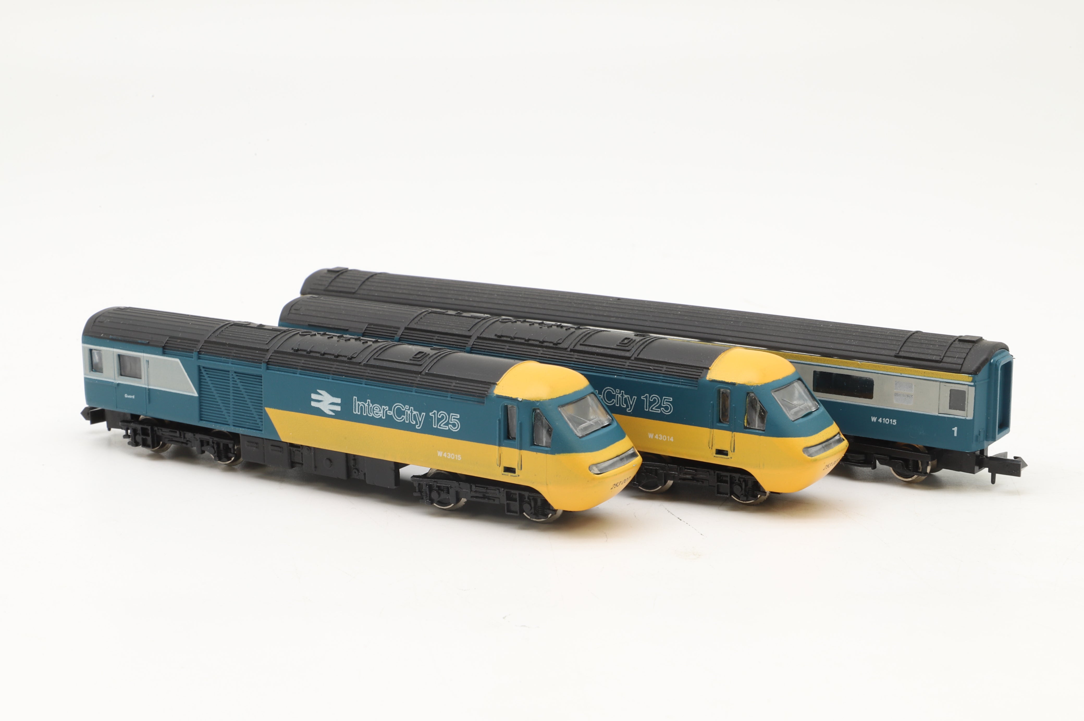 【希少・新品】Graham Farish Nゲージ GNER HST 8両セット Graham Farish N 8125 Class 43 3-Car HST Set in BR Intercity 125