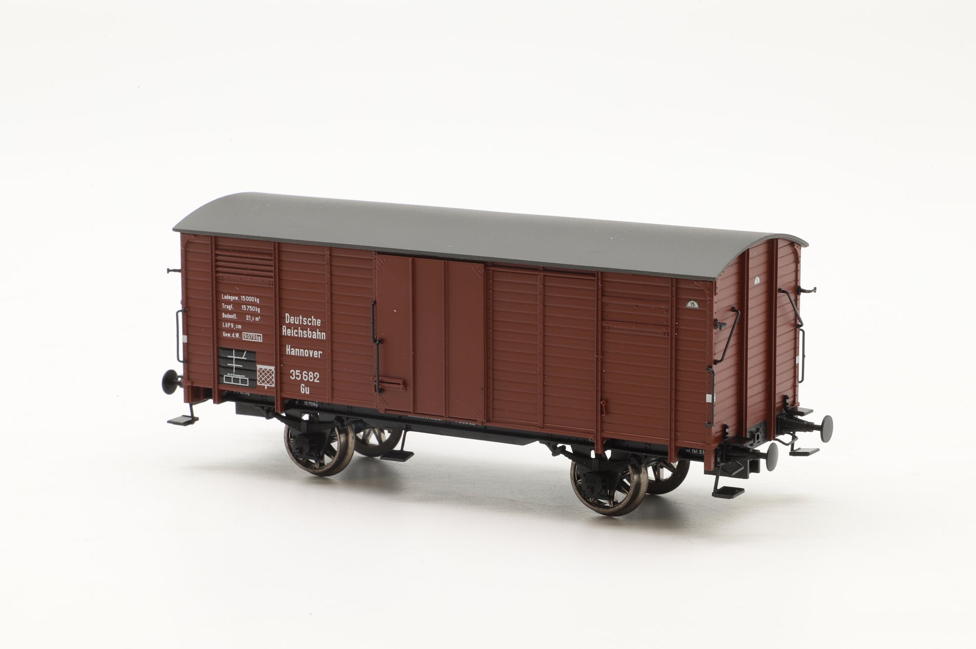 Brawa HO Rake of 4 DRG Guterwagens Inc. 2 x 48201 & 2 x 48407