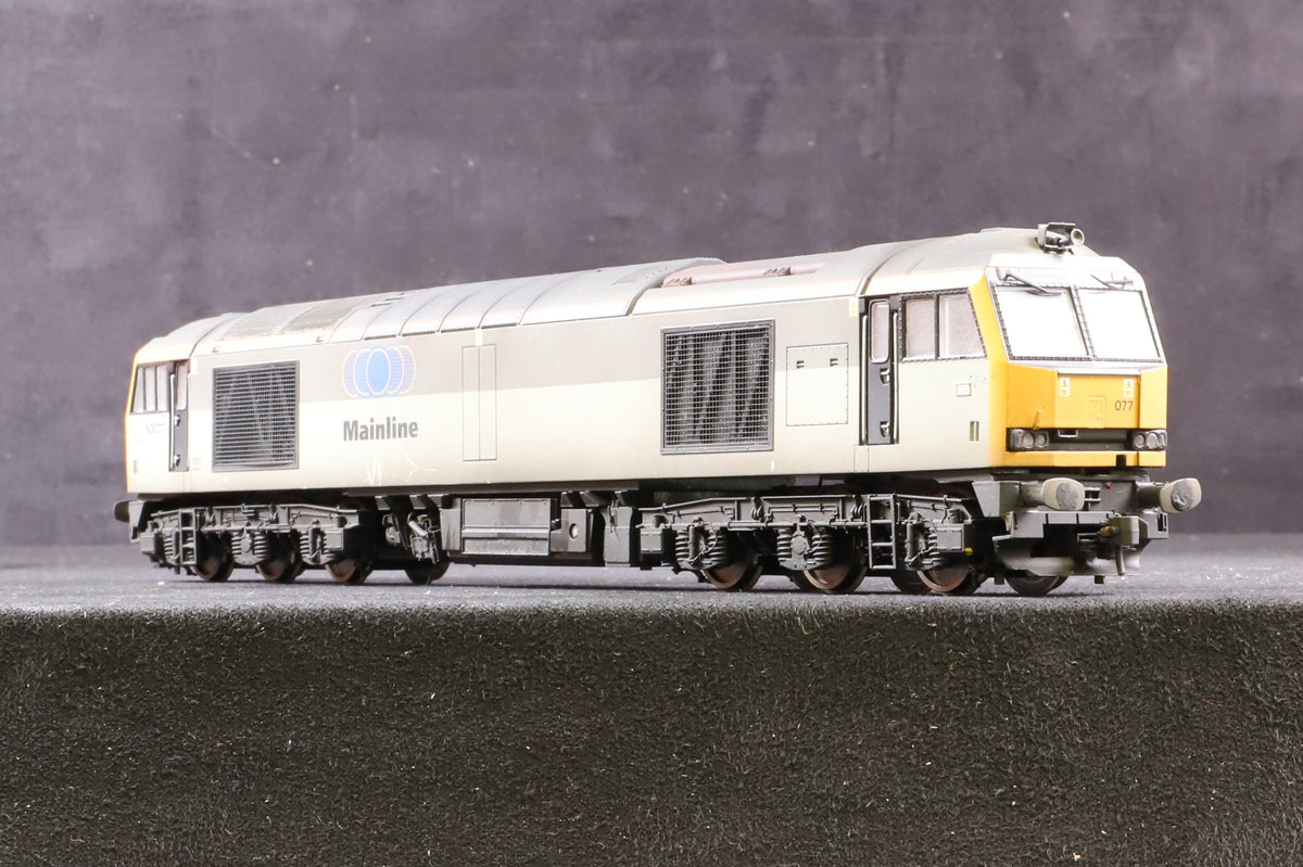 Hornby OO R2577 Class 60 &#39;60077&#39;  BR Trainload Co-Co Diesel Weathered, DCC Sound