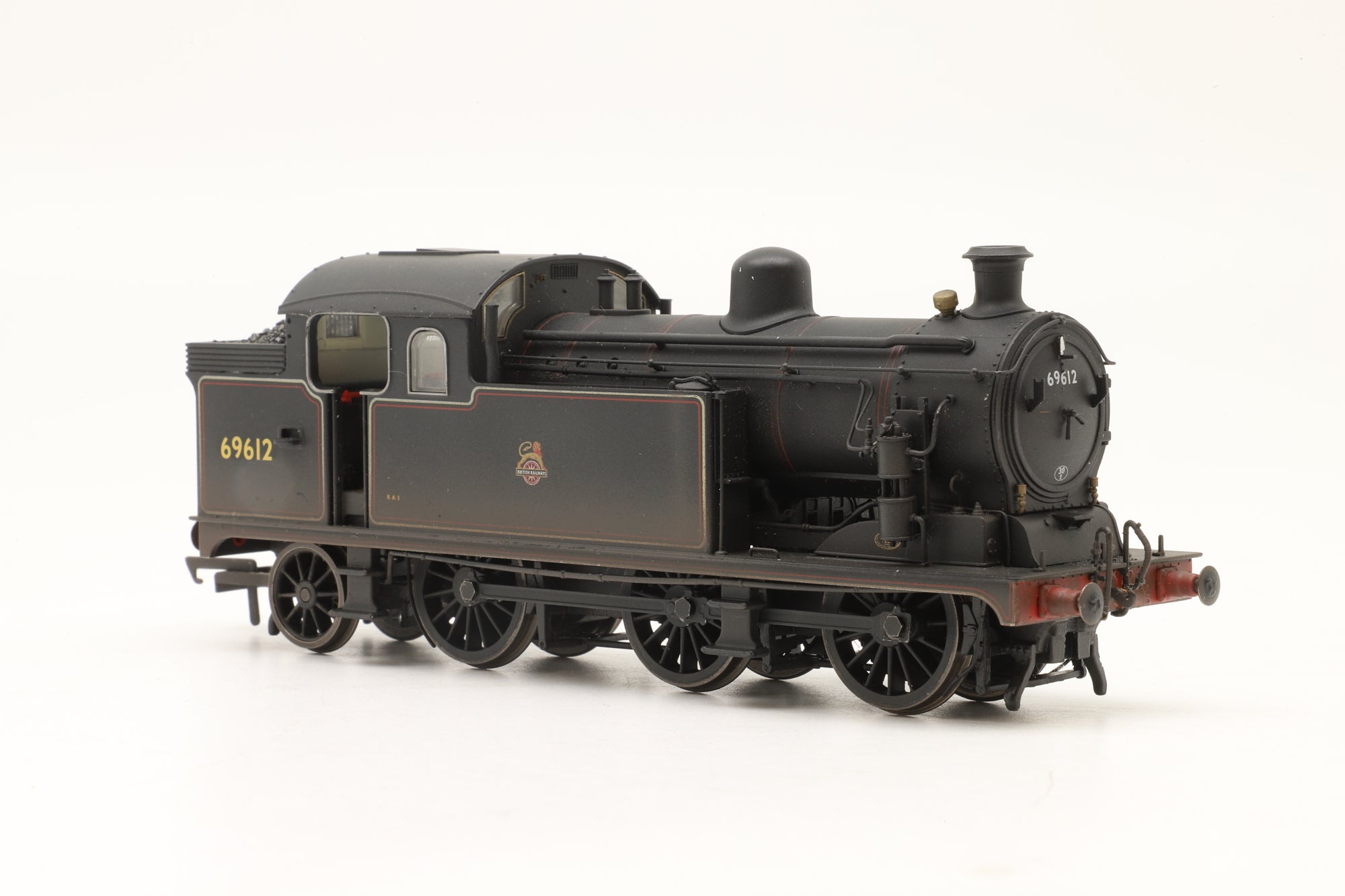 Oxford OO OR76N7003 N7 69612 in Lined BR Black w/ Early Crests – Weathered