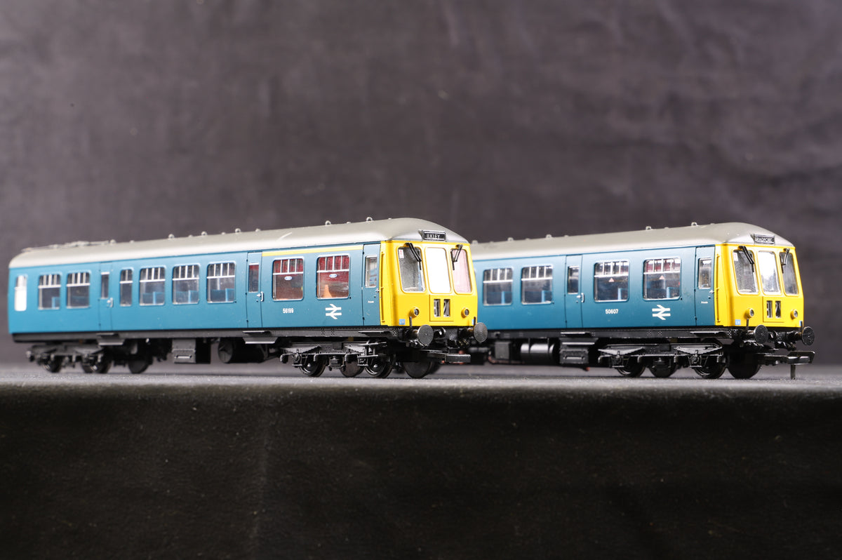 Bachmann OO 32-904DC Cl.108 Two Car DMU BR Blue, DCC Sound