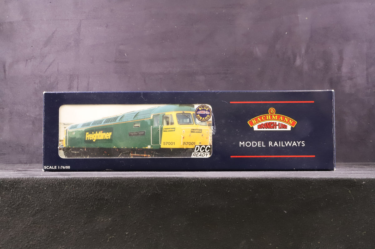 Bachmann OO 32-750 Class 57 57008 &#39;Freightliner Explorer&#39; in Freightliner Livery