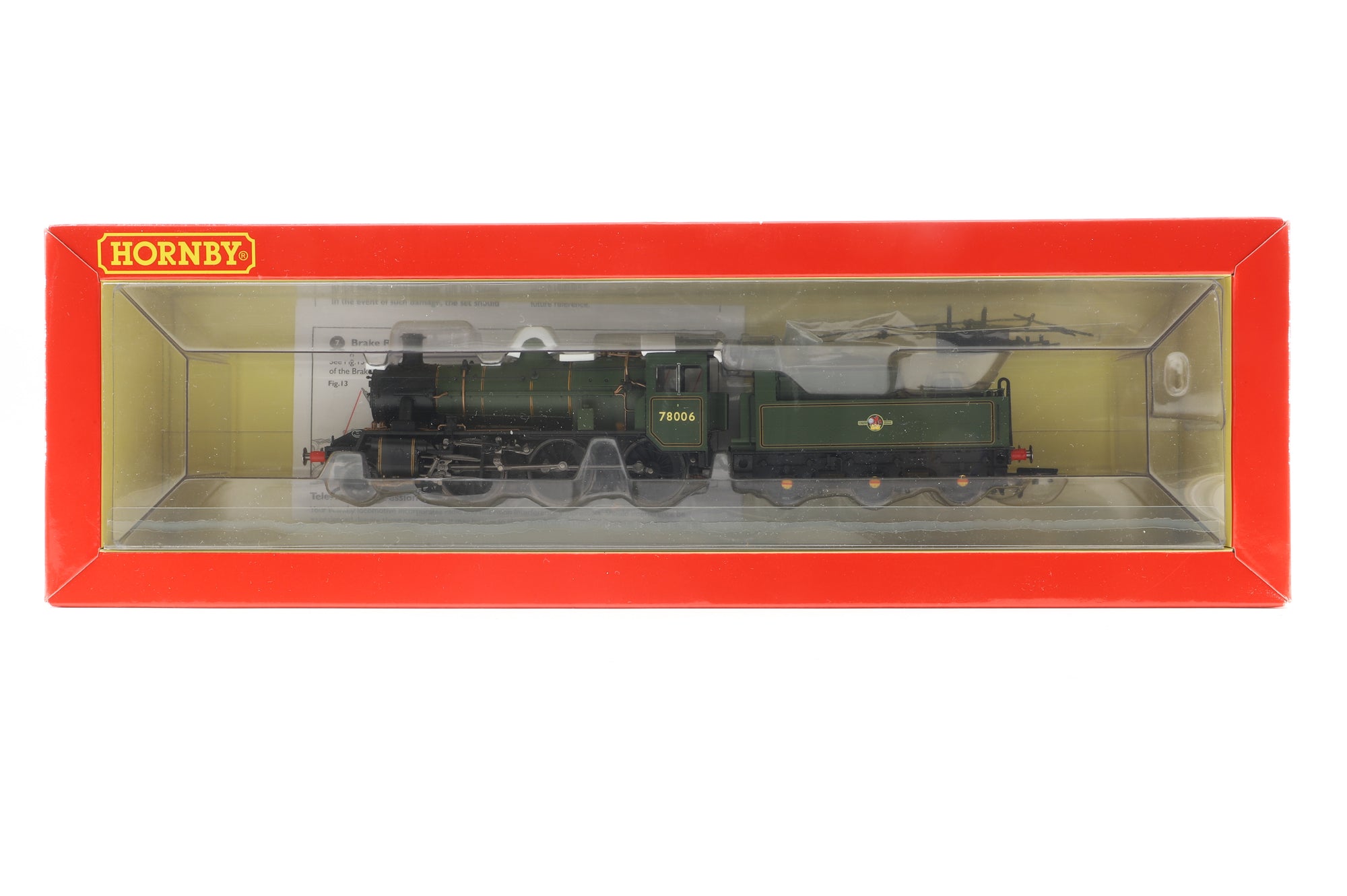 Hornby OO R3982 Standard 2MT '78006' BR Green L/C DCC Fitted