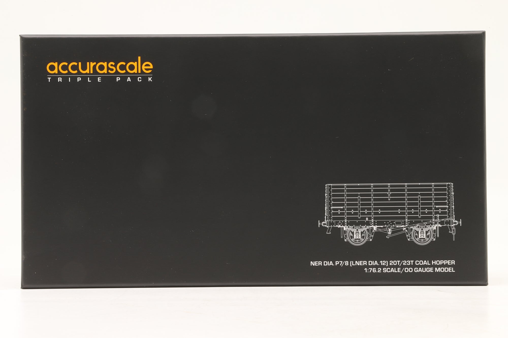 Accurascale OO ACC2819 NER P7 Hopper Triple Pack C