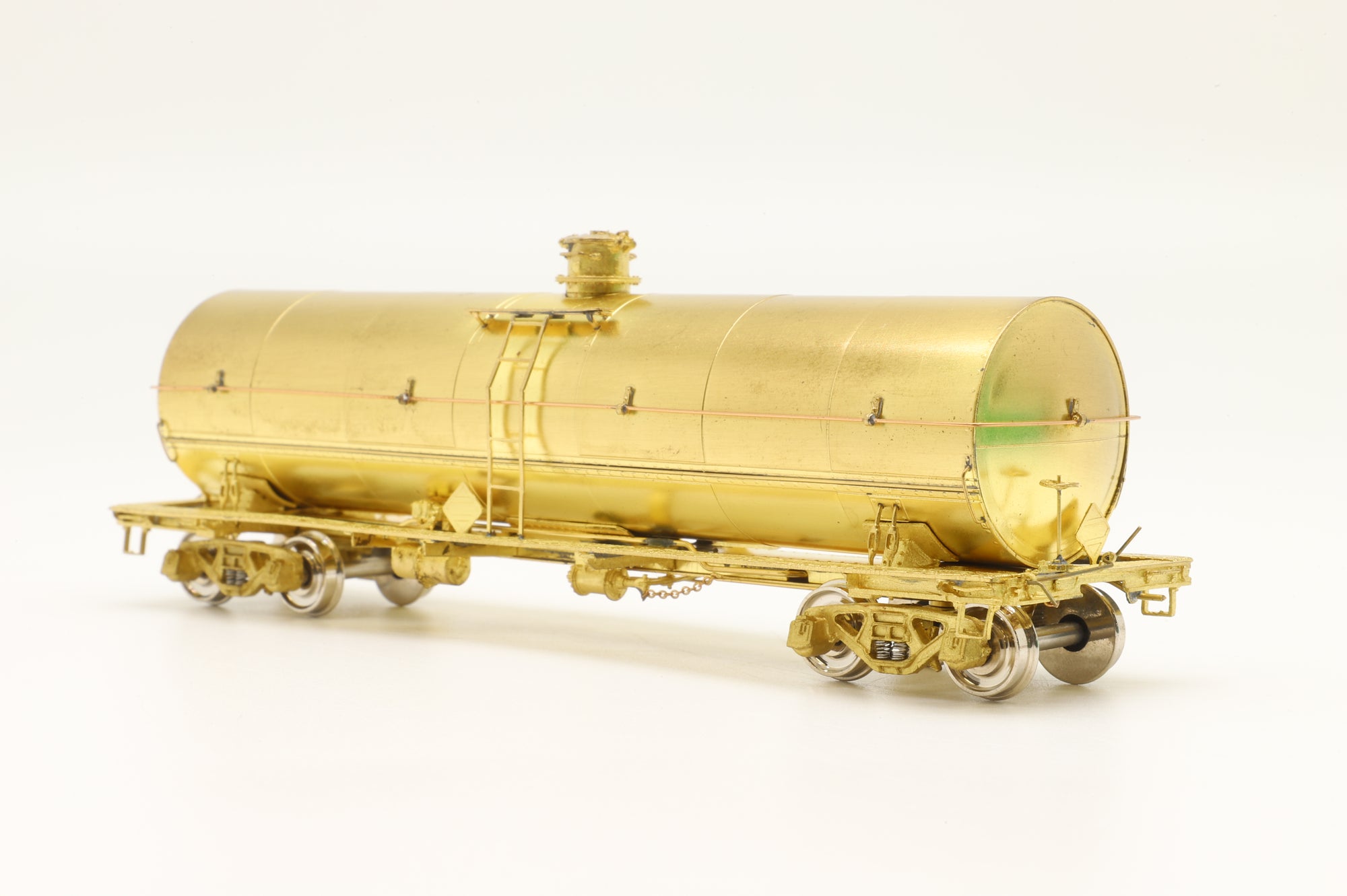 Overland Models/Ajin HO OMI-3028 L.P.Tank Car ACF 1936, Unpainted Brass