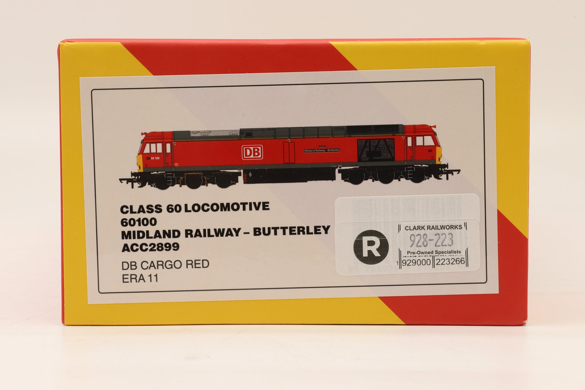 Accurascale OO ACC2899 Class 60 60100 'Midland Railway – Butterfly' in DB Red