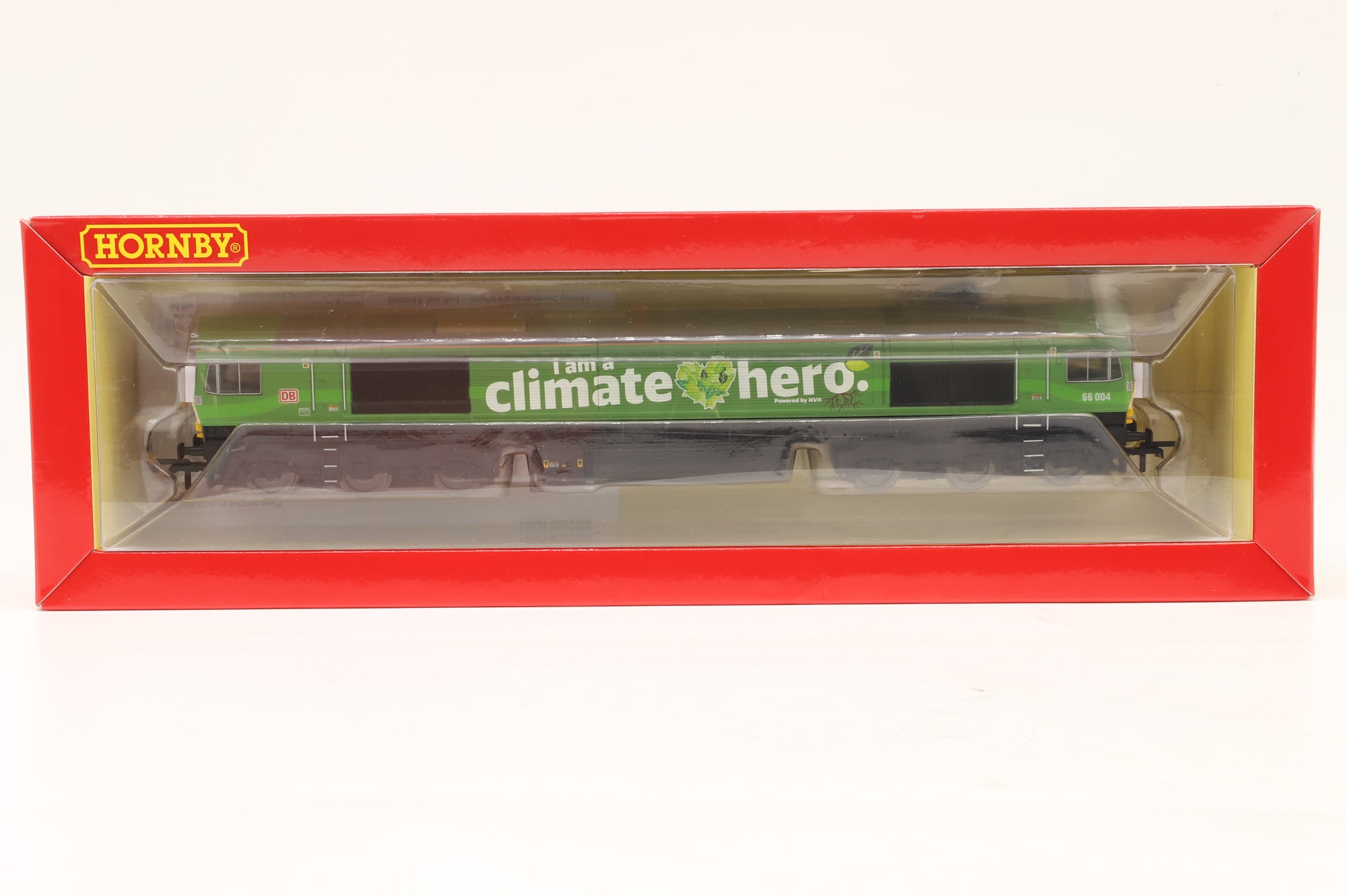 Hornby OO R30222 Class 66 66004 in DB Climate Hero Livery