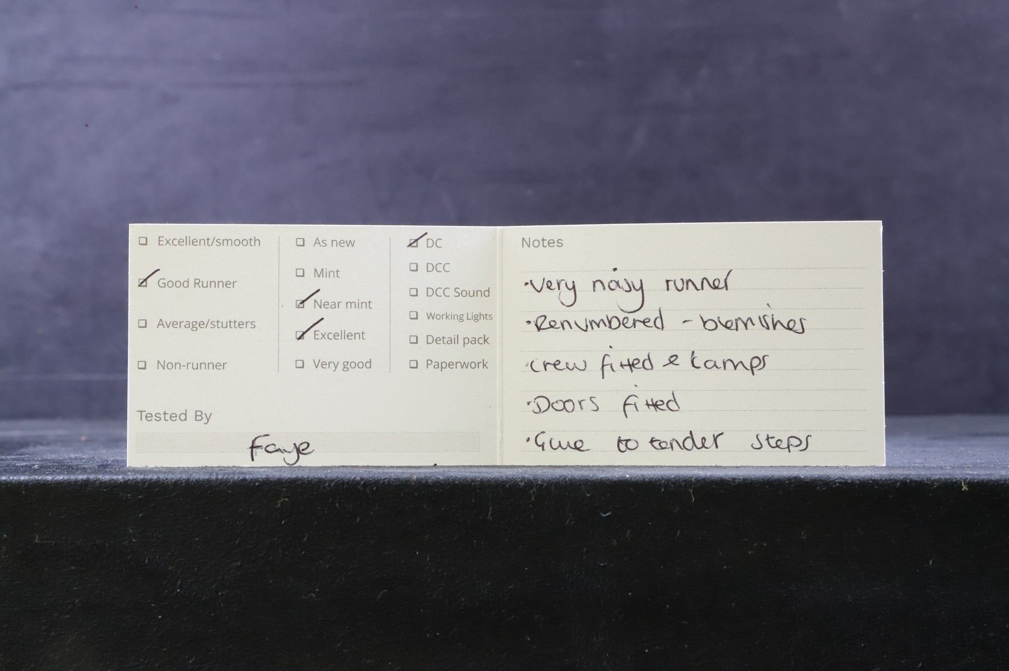 Bachmann OO 32-252 WD Austerity '90444' BR Black L/Crest, Re-Numbered