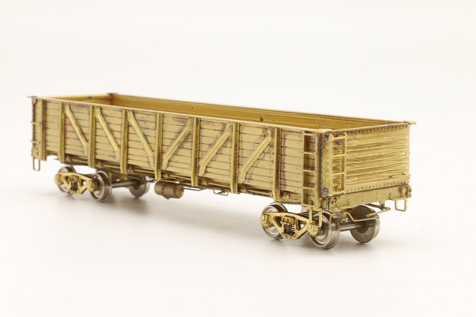 Precision Scale Co./Iron Horse Models HO Brass 15524 Composite General Service Gondola Unpainted