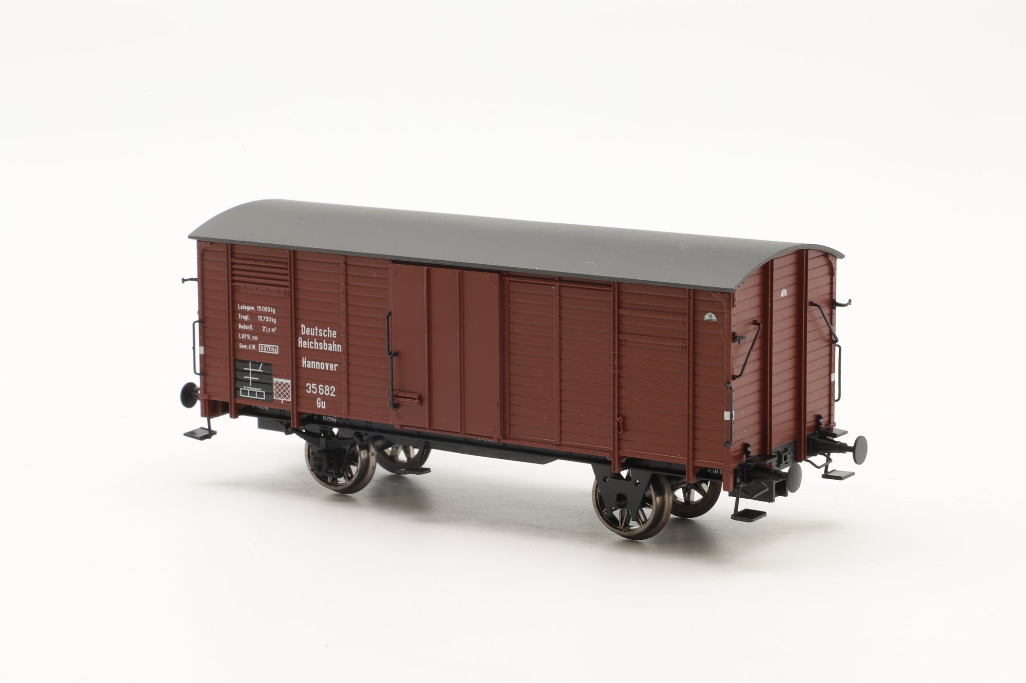 Brawa HO Rake of 4 DRG Guterwagens Inc. 2 x 48201 & 2 x 48407