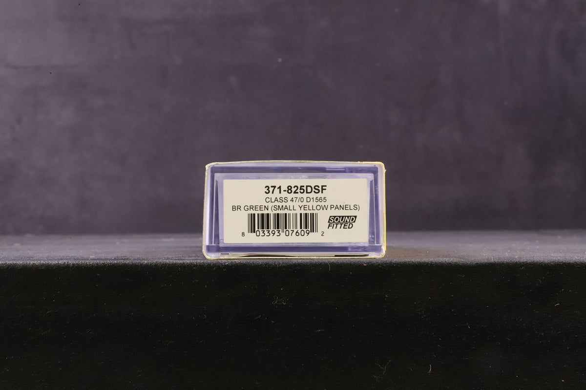 Graham Farish N 371-825DSF Class 47/0 &#39;D1565&#39; BR Green SYP DCC Sound