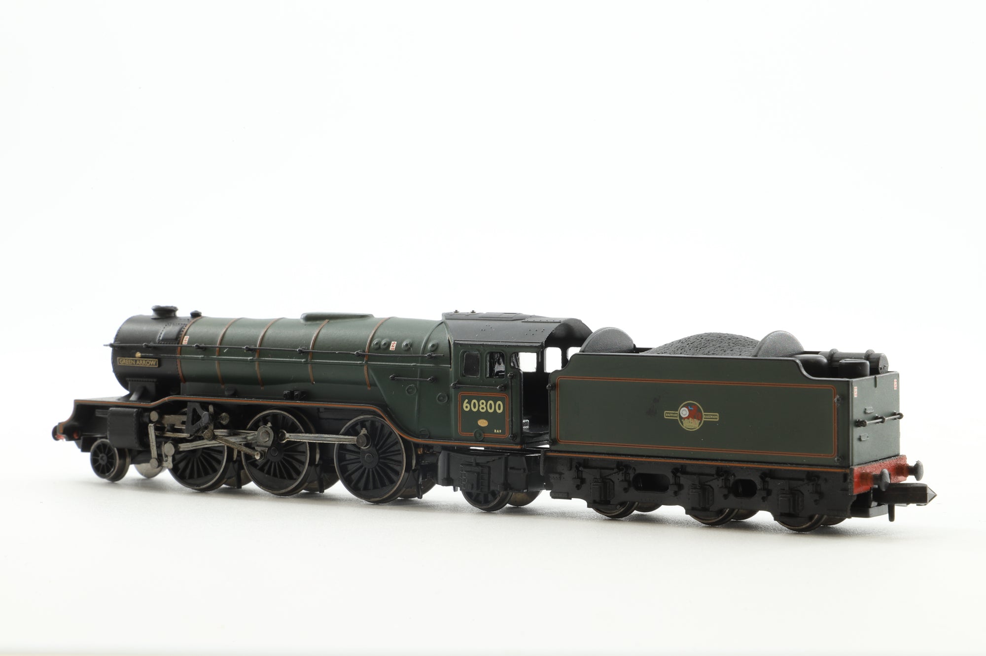 Graham Farish N 372-600 Class V2 '60800' 'Green Arrow' Lined Green L/C