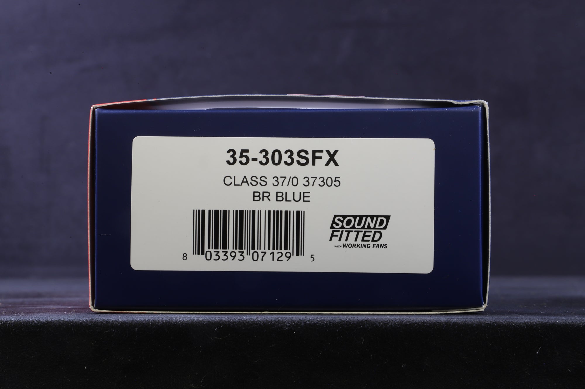 Bachmann OO 35-303SFX Class 37 37305 in BR Blue - DCC Sound