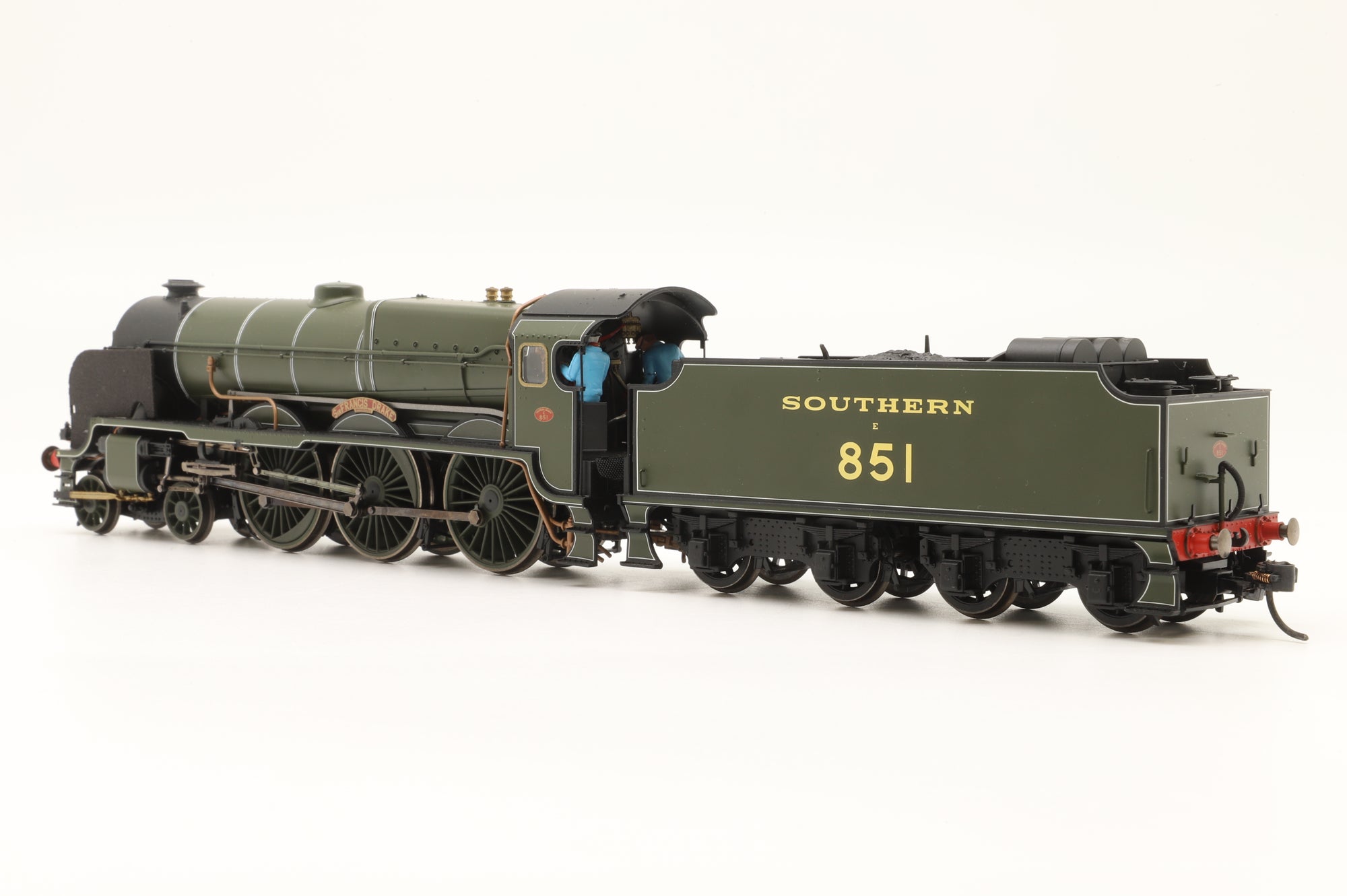 Hornby OO R3634 SR Lord Nelson Class 'SIr Francis Drake' '851', DCC Sound