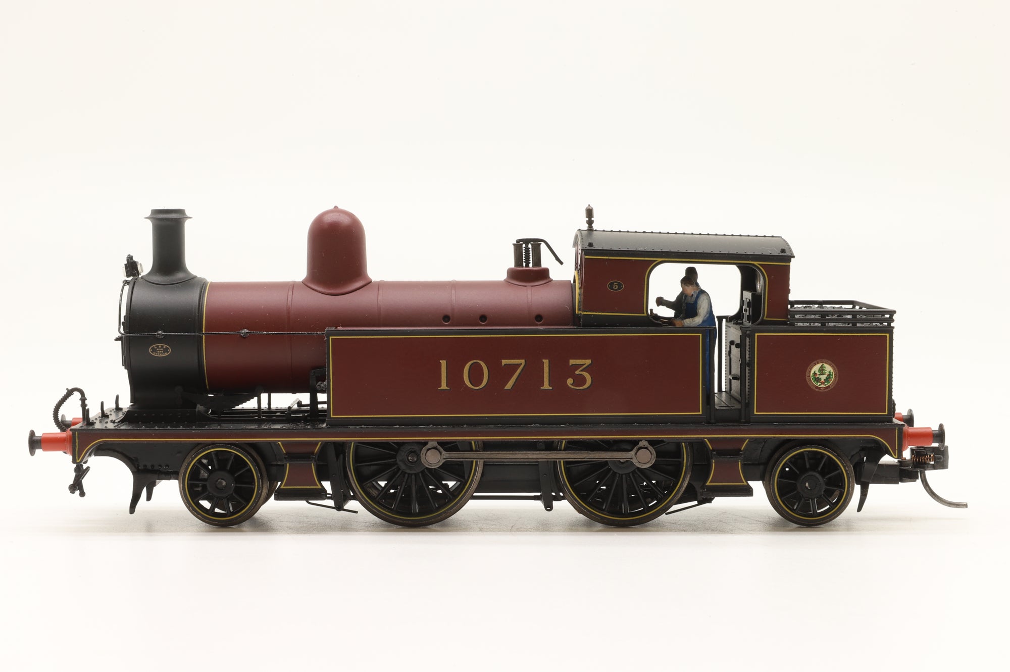 Bachmann OO 31-168 L&YR Tank '10713' LMS Crimson DCC Sound