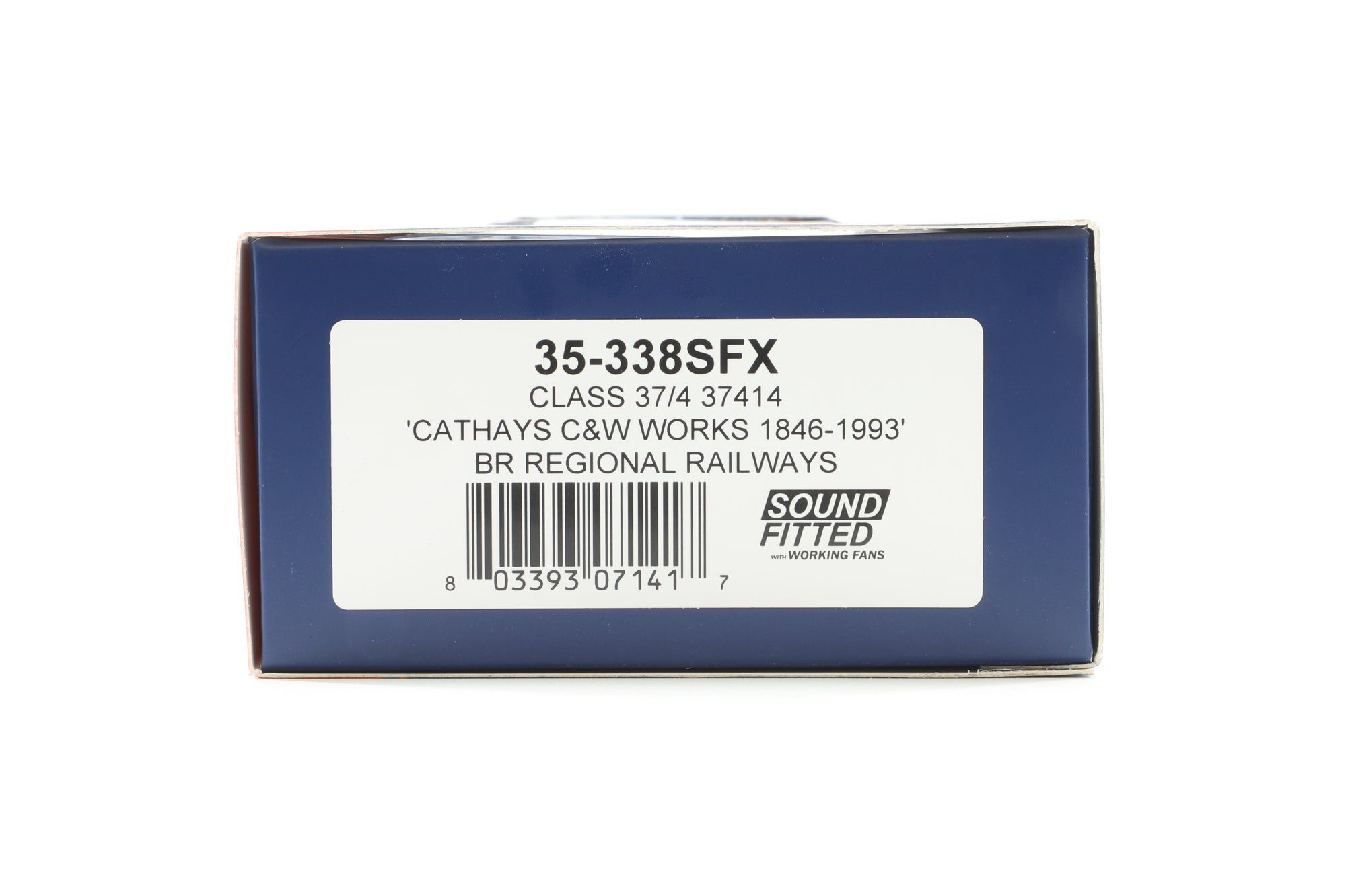 Bachmann OO 35-338SFX Class 37/4 '37414' 'Cathays C&W Works 1846-1993' BR Regional Railways, DCC Sound