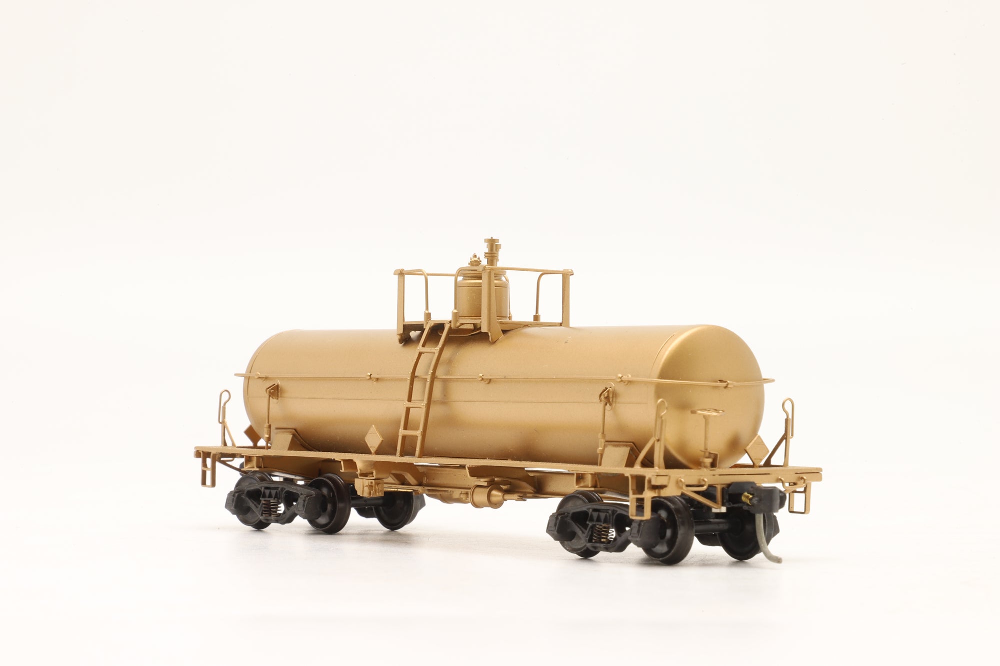 Lambert Associates/Kumata HO Brass ICC 103-BW 8,000 Gallons Tank Car, Plain Brass