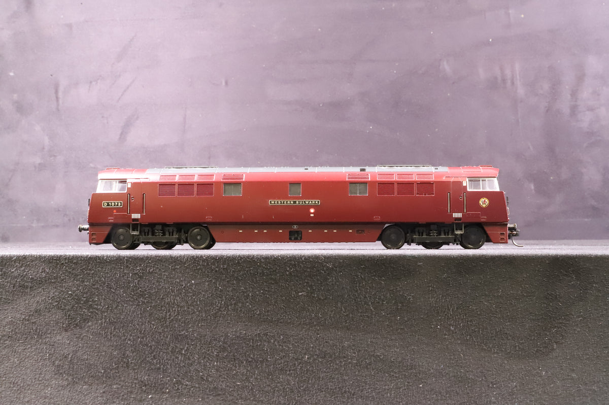Heljan OO 5200 Class 52 D1073 &#39;Western Bulwark&#39; in BR Maroon