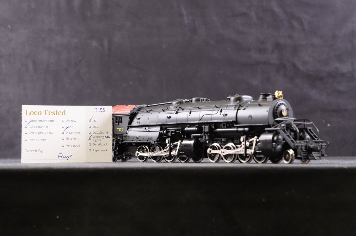 Rivarossi HO 1265 2-8-8-2 Mallet Locomotive &#39;7155&#39; Baltimore &amp; Ohio