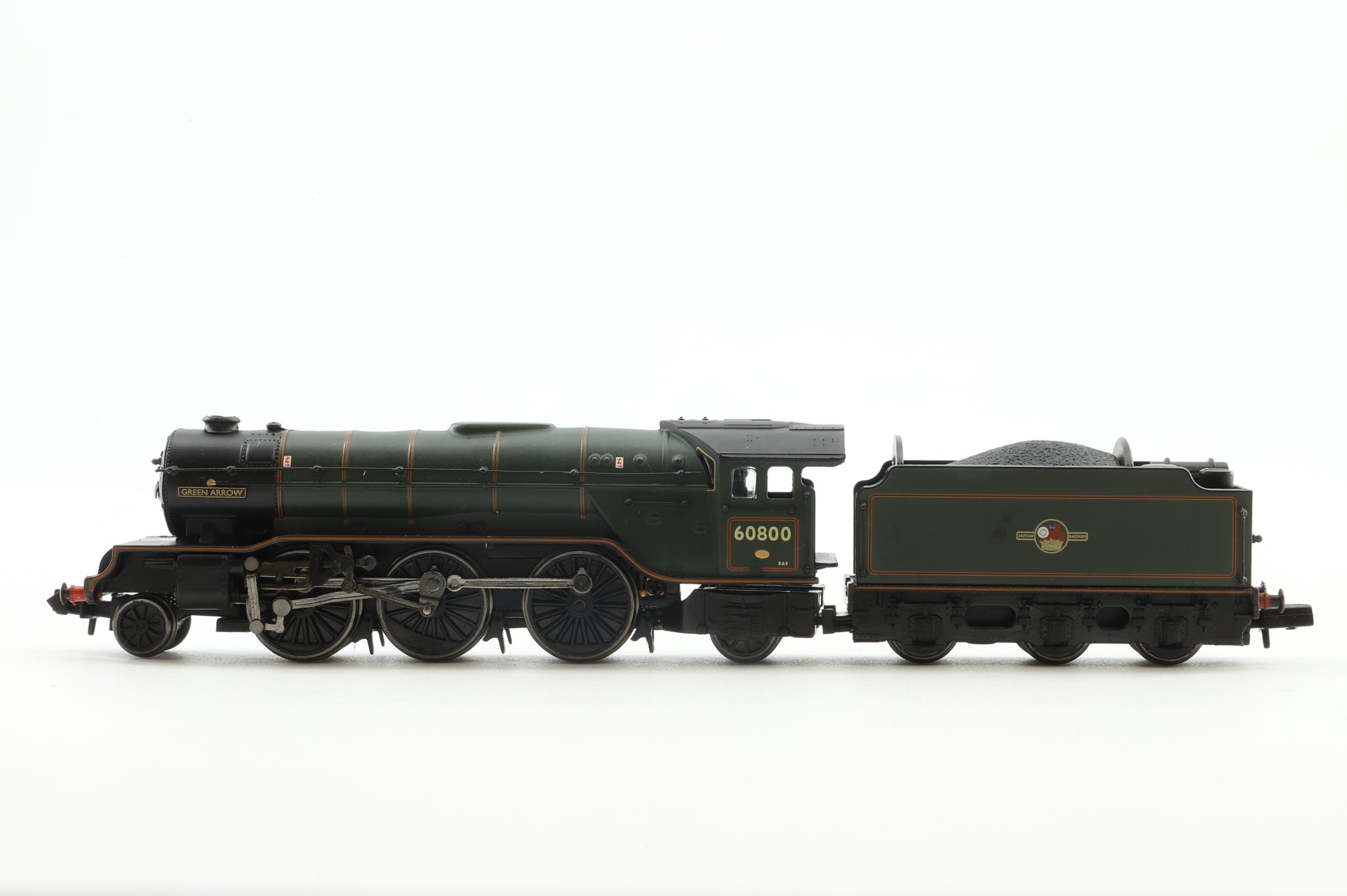 Graham Farish N 372-600 Class V2 '60800' 'Green Arrow' Lined Green L/C