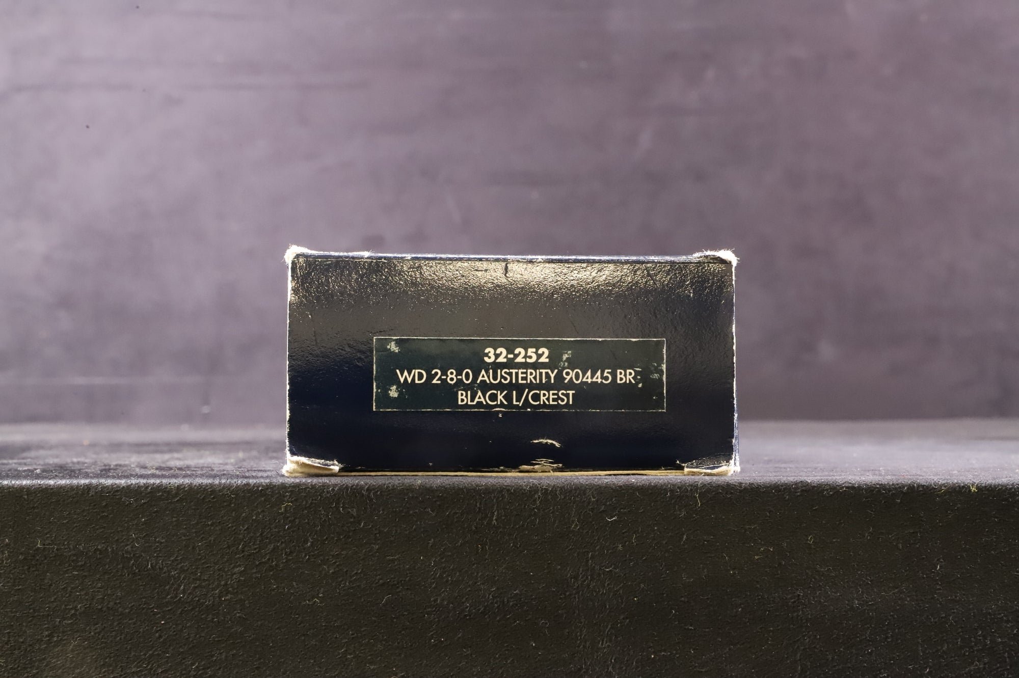 Bachmann OO 32-252 WD Austerity '90444' BR Black L/Crest, Re-Numbered