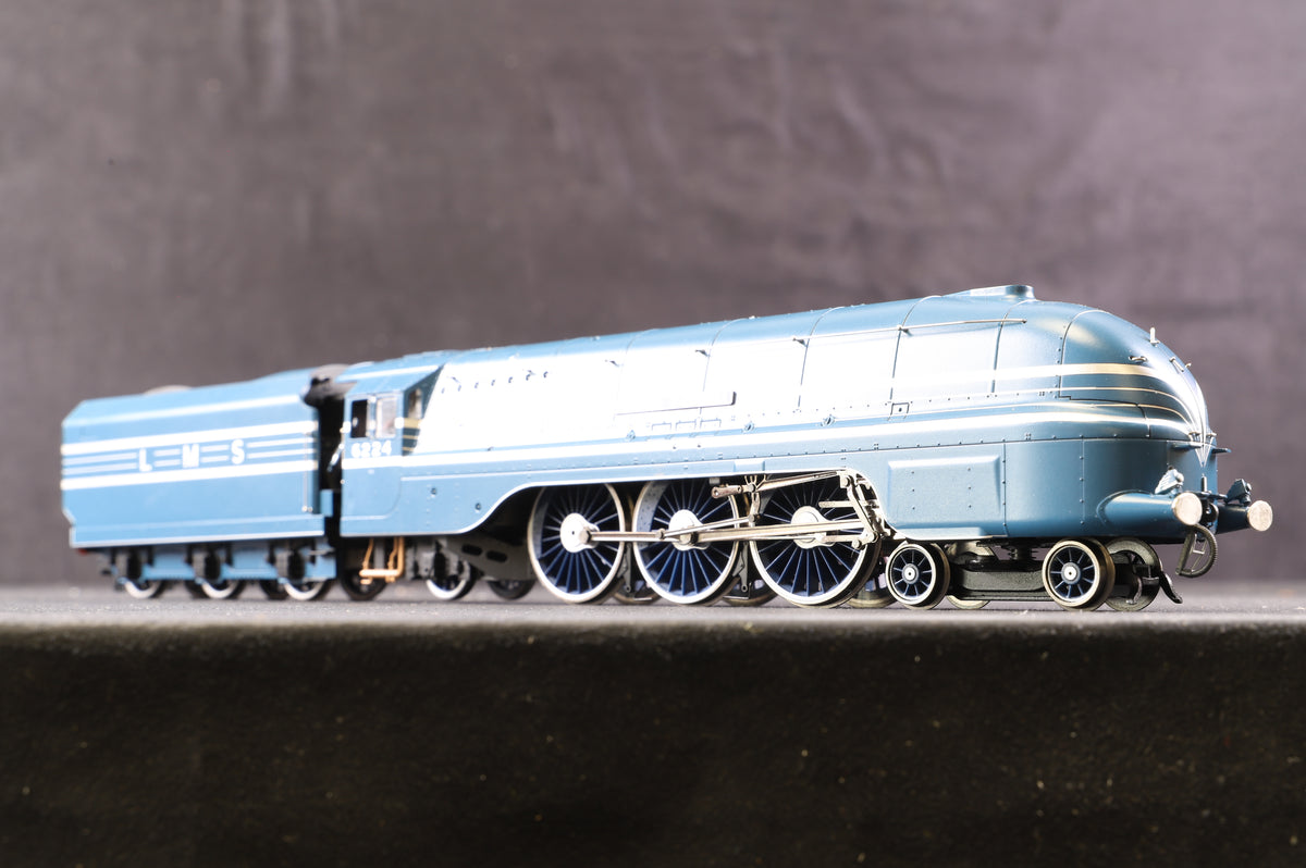 Hornby OO R3715 LMS Streamlined Princess Coronation Class &#39;Princess Alexandra&#39; &#39;6224&#39; Blue, DCC Sound