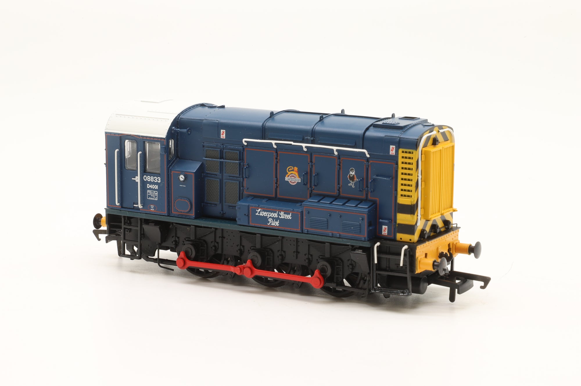 Bachmann OO 32-111Y Class 08 '08833/ D4001' 'Liverpool Street Pilot' Great Eastern Railway Blue DCC Fitted
