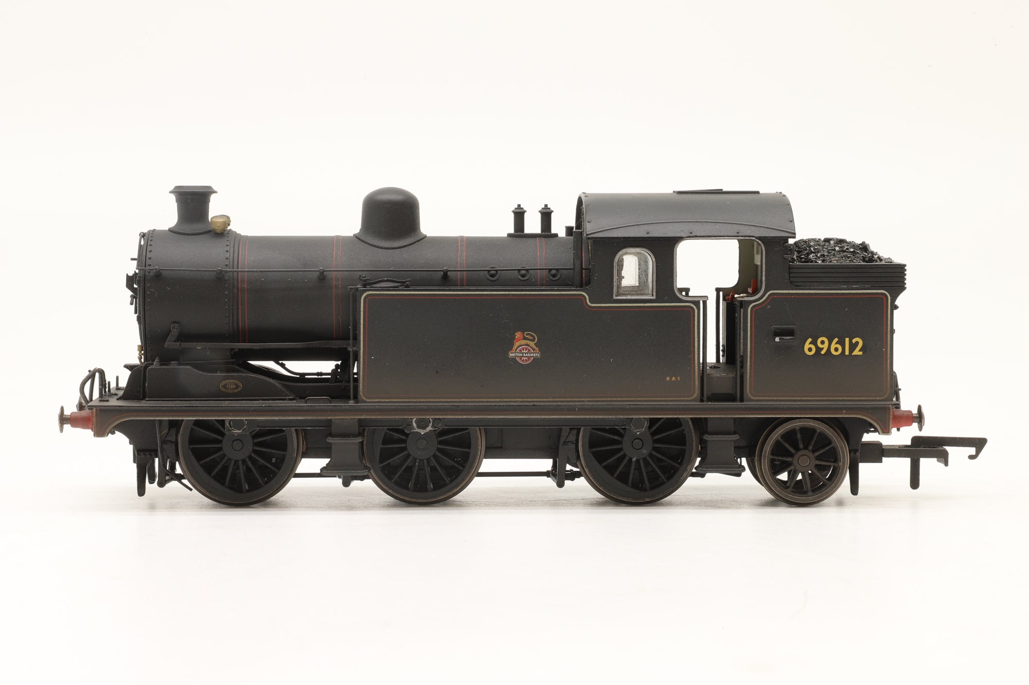 Oxford OO OR76N7003 N7 69612 in Lined BR Black w/ Early Crests – Weathered