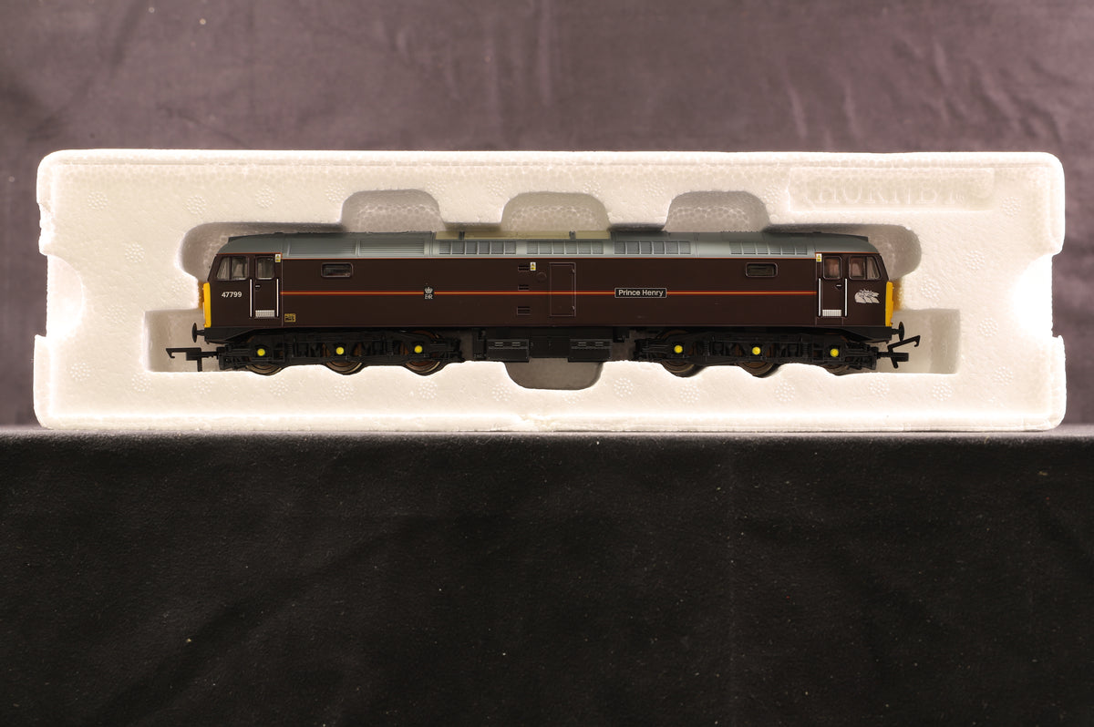 Hornby Railroad OO R3758 EWS Class 47 &#39;Prince Henry&#39; &#39;47799&#39;