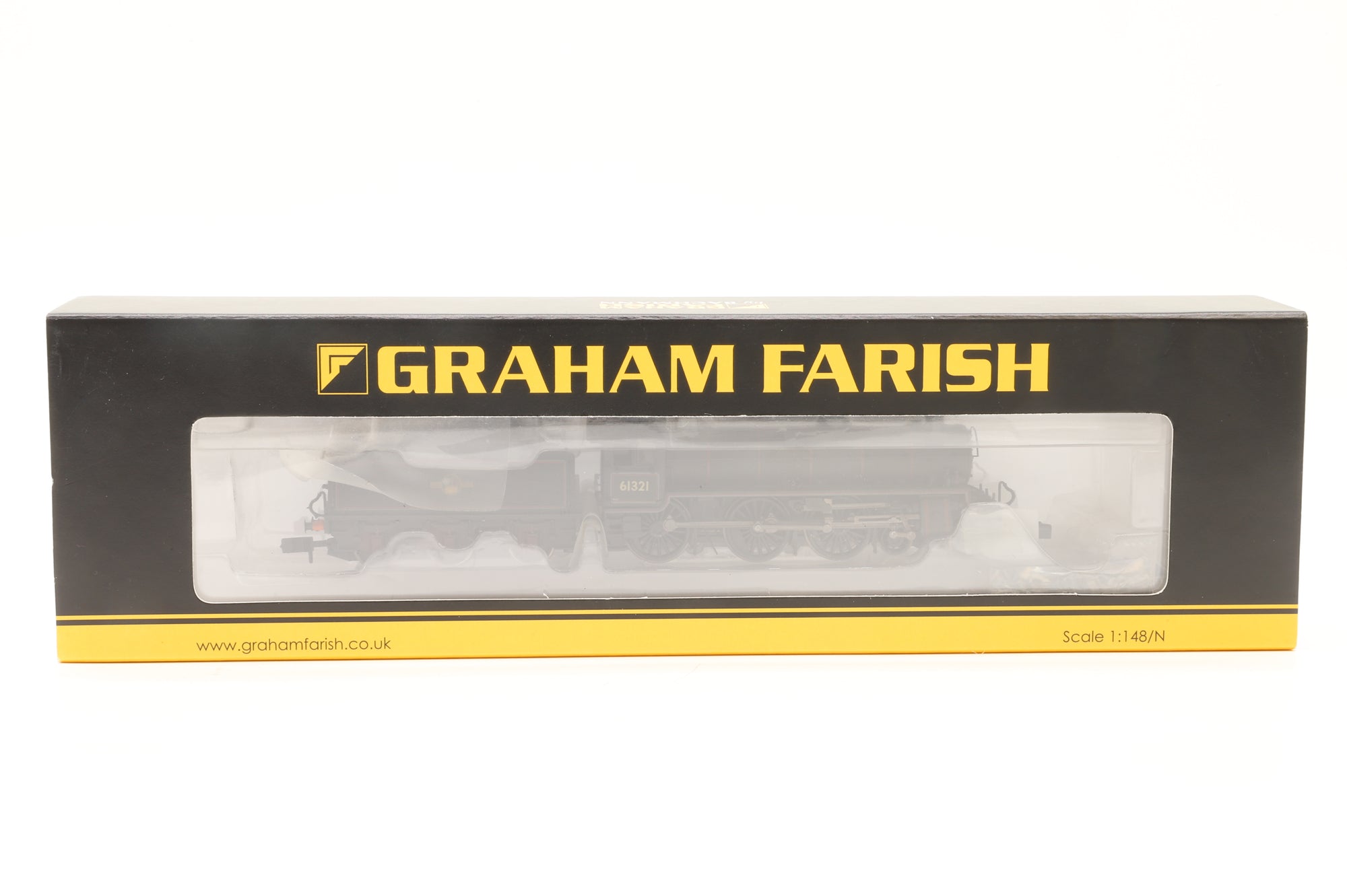 Graham Farish N 372-078 Class B1 '61321' BR Black Late Crest, Weathered
