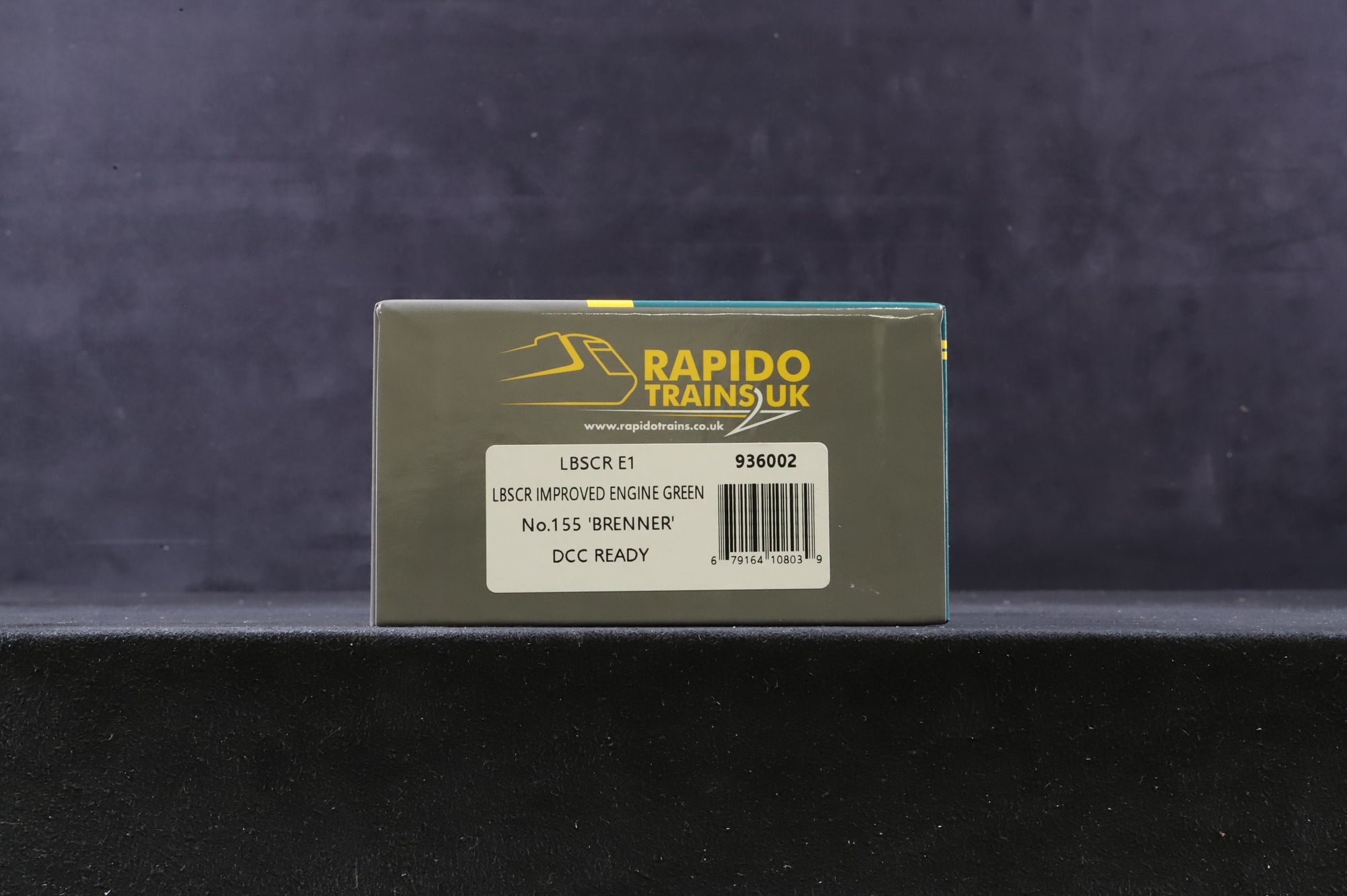 NEW Rapido OO 936002 E1 'No.155' 'Brenner' LBSCR Improved Engine Green