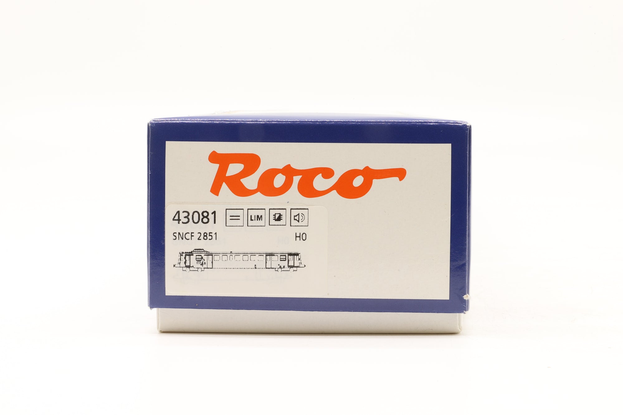 Roco HO 43081 X2800 Railcar in SNCF Red/Cream – DCC Sound