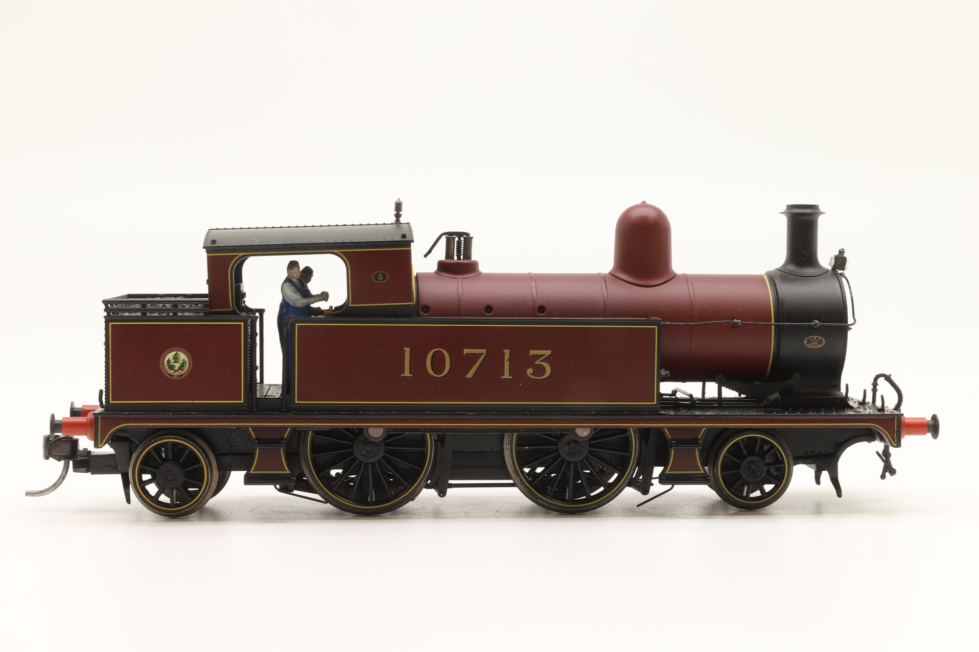 Bachmann OO 31-168 L&YR Tank '10713' LMS Crimson DCC Sound