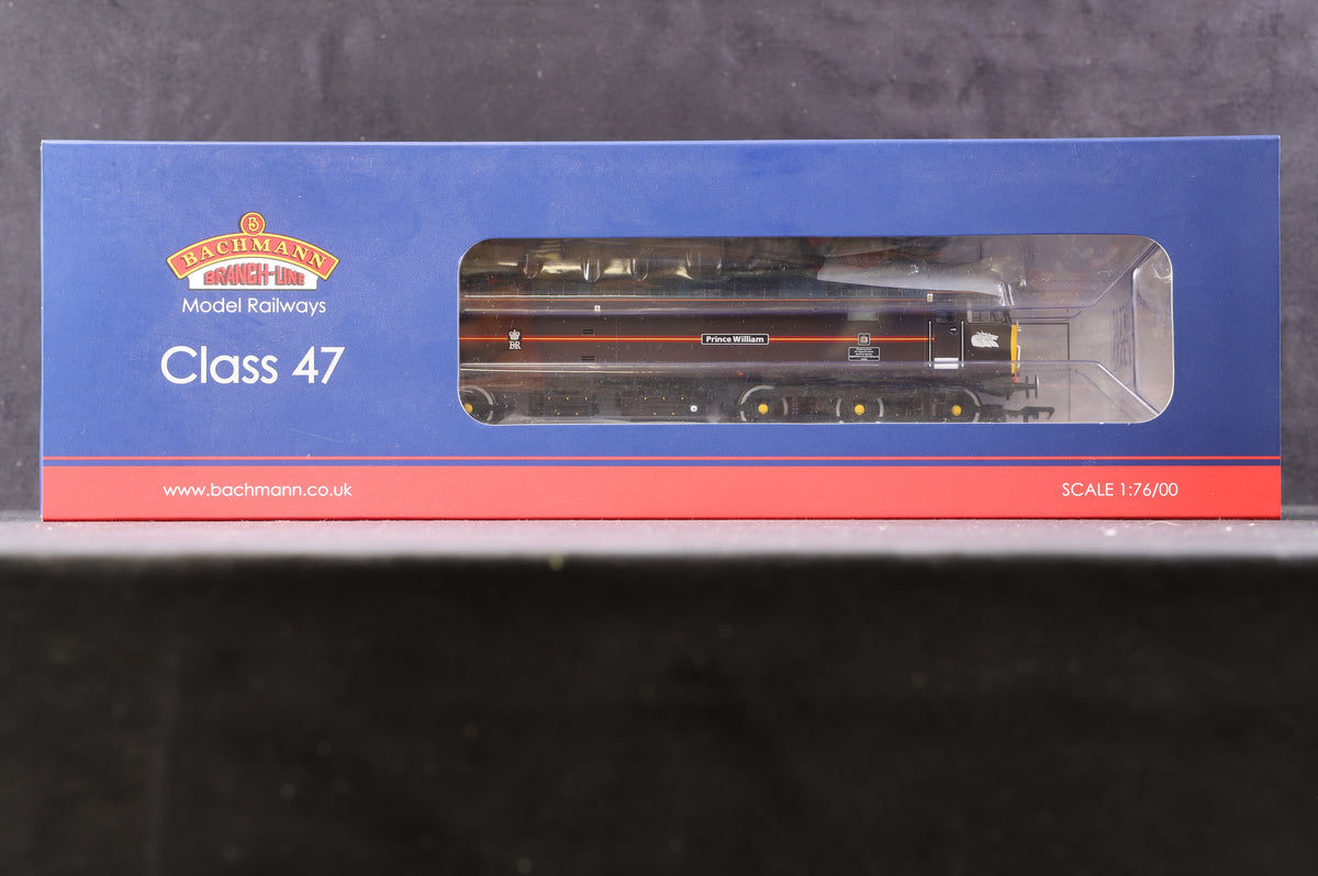 Bachmann OO 32-815Z Class 47 Diesel &#39;47798&#39; &#39;Prince William&#39; EWS Royal Claret Excl. NRM