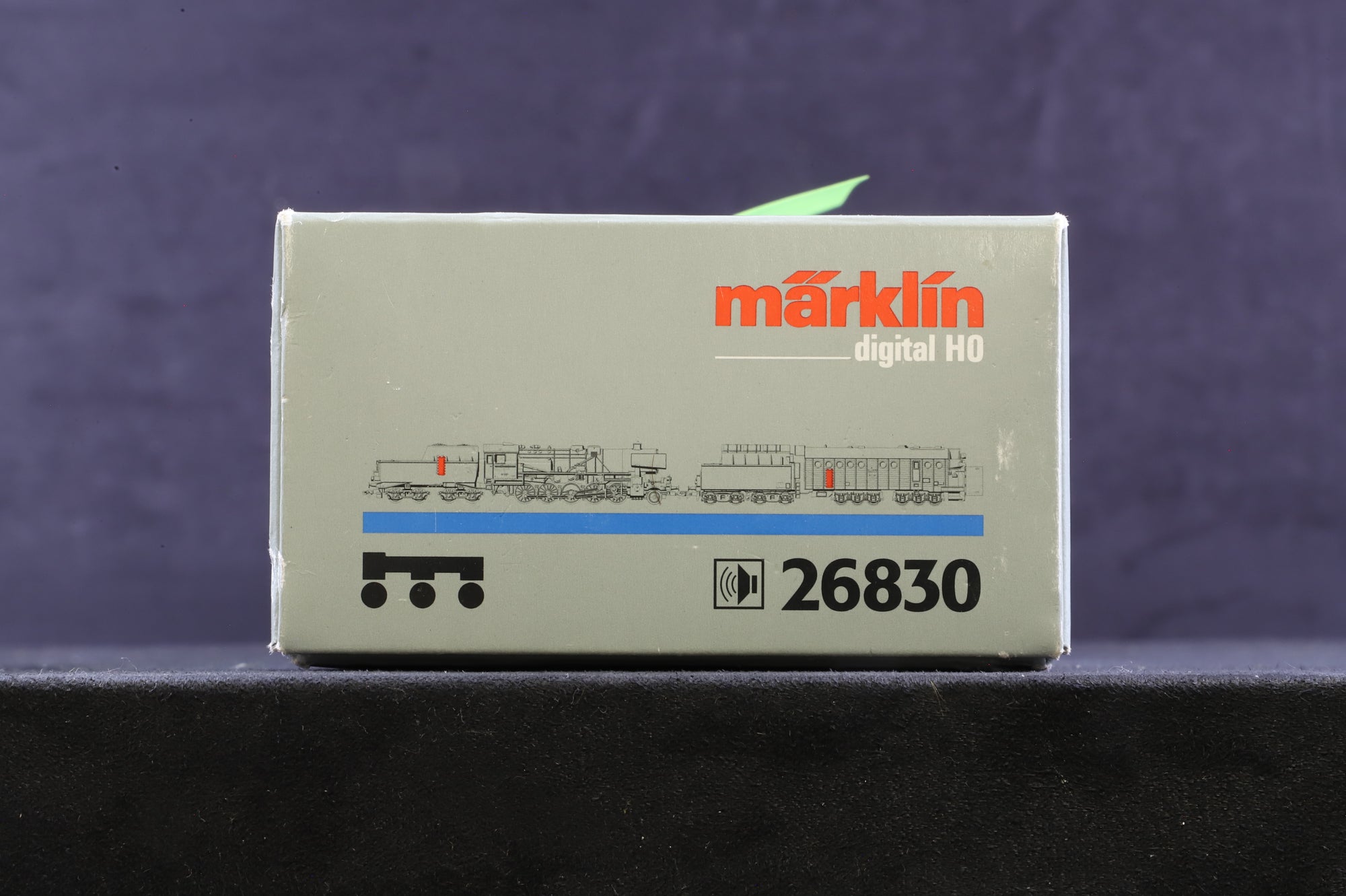 Marklin HO 26830 Class BR 52 3321 2-10-0 DB with Steam Snow Blower DCC Sound Fitted AC 3-Rail