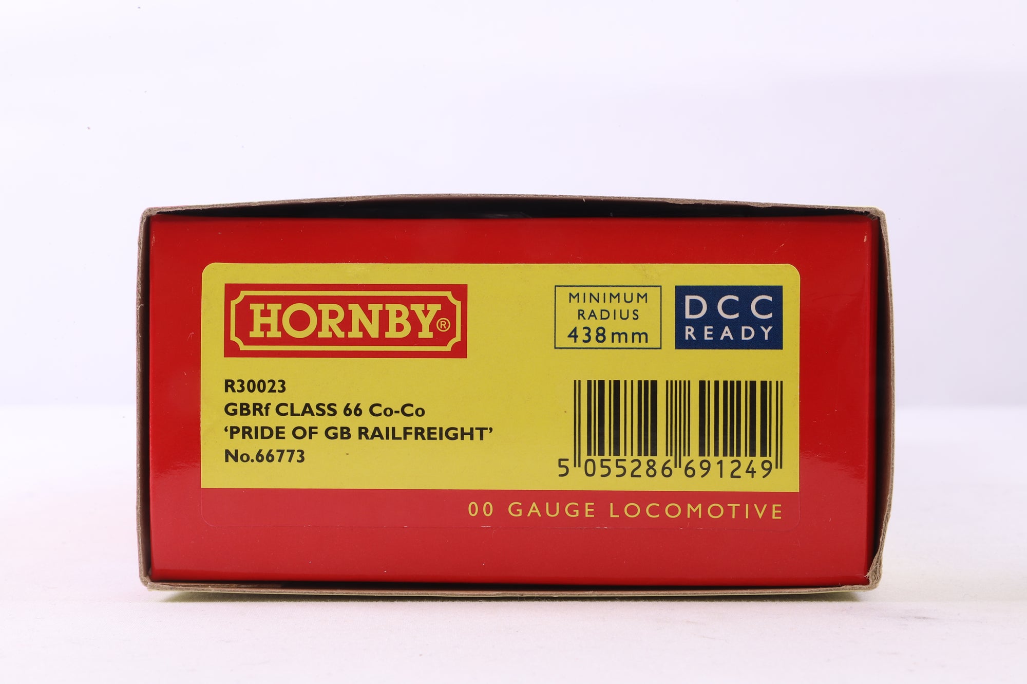 Hornby OO R30023 GBRf Class 66 Co-Co 'Pride of GB Railfreight' '66773', DCC Fitted