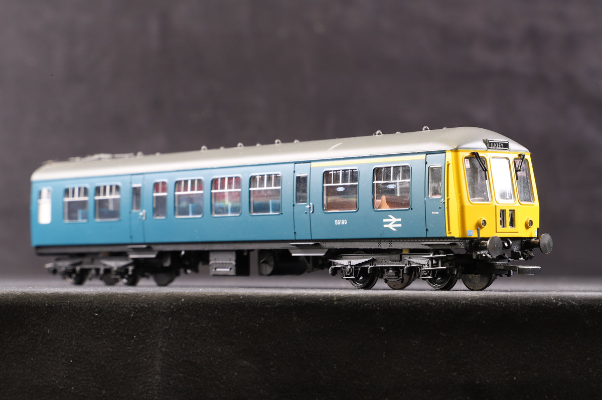 Bachmann OO 32-904DC Cl.108 Two Car DMU BR Blue, DCC Sound