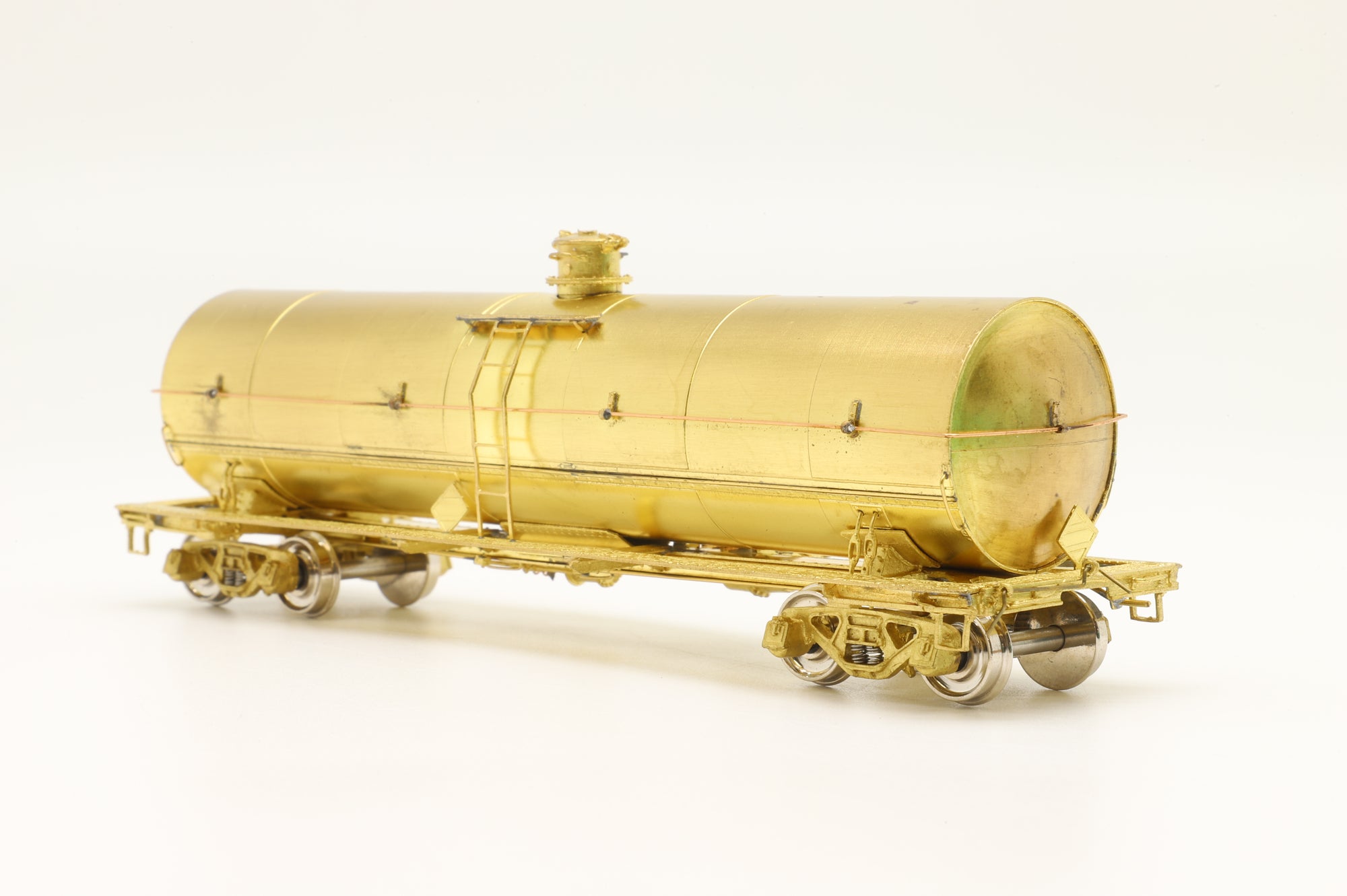 Overland Models/Ajin HO OMI-3028 L.P.Tank Car ACF 1936, Unpainted Brass