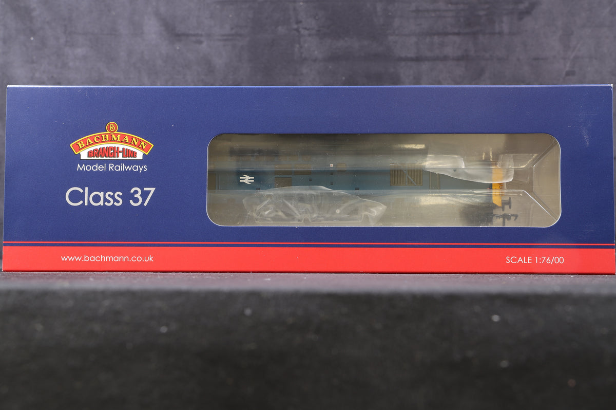 Bachmann OO 32-775Z Class 37/0 &#39;37003&#39; BR Blue Excl. The Class 37 Locomotive Group Ltd Ed 225/ 512