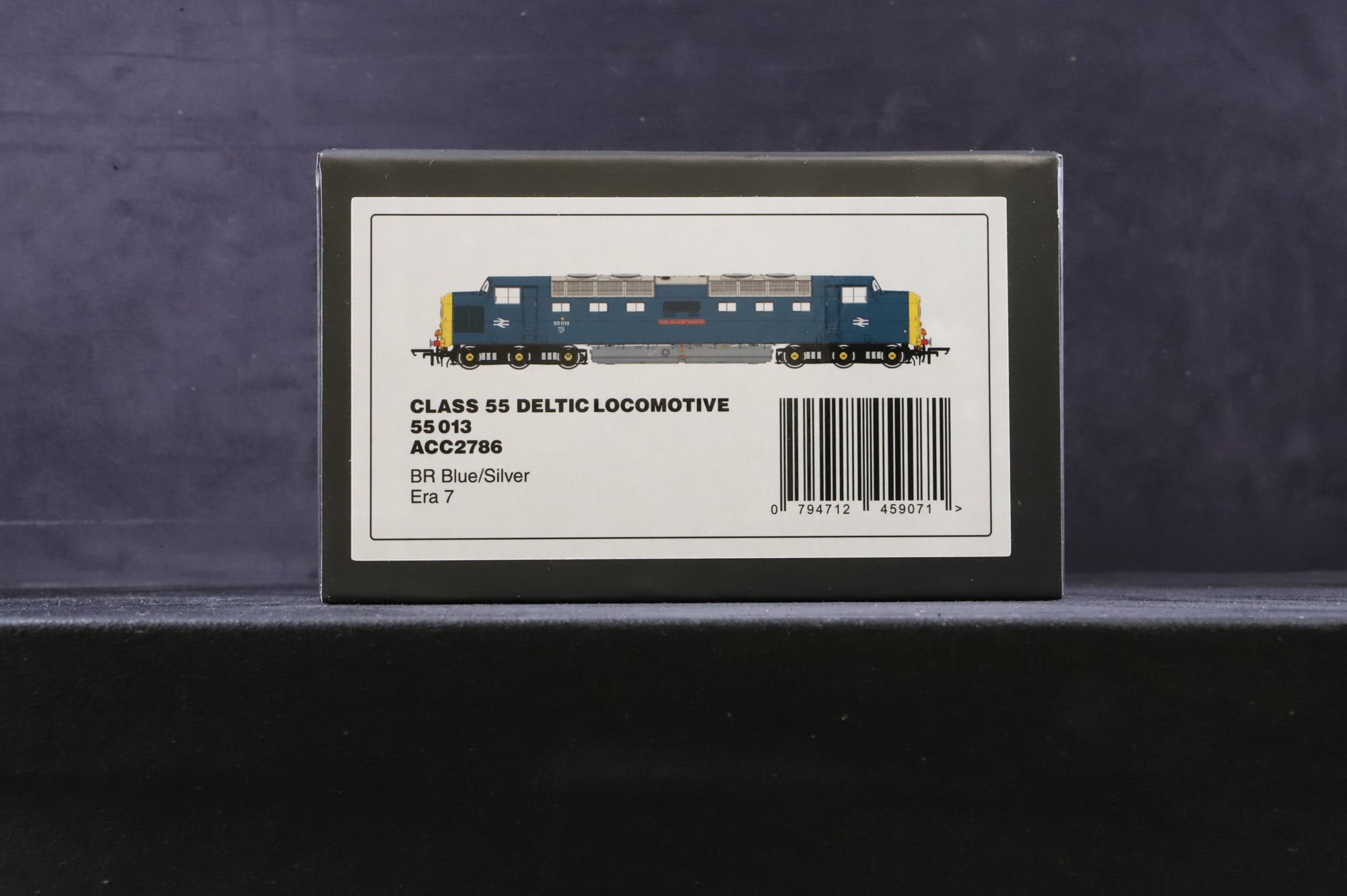 Accurascale OO ACC2786 Class 55 Deltic 55013 in BR Blue/Silver