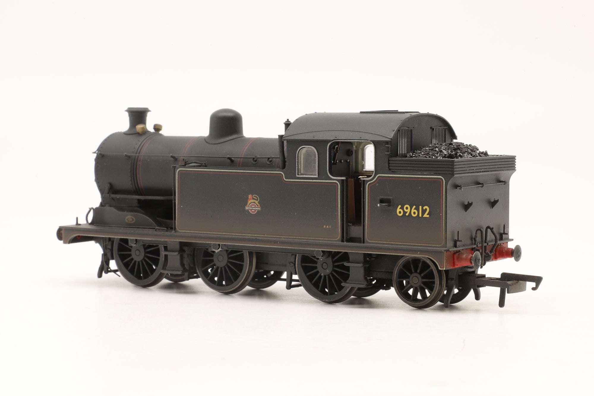 Oxford OO OR76N7003 N7 69612 in Lined BR Black w/ Early Crests – Weathered