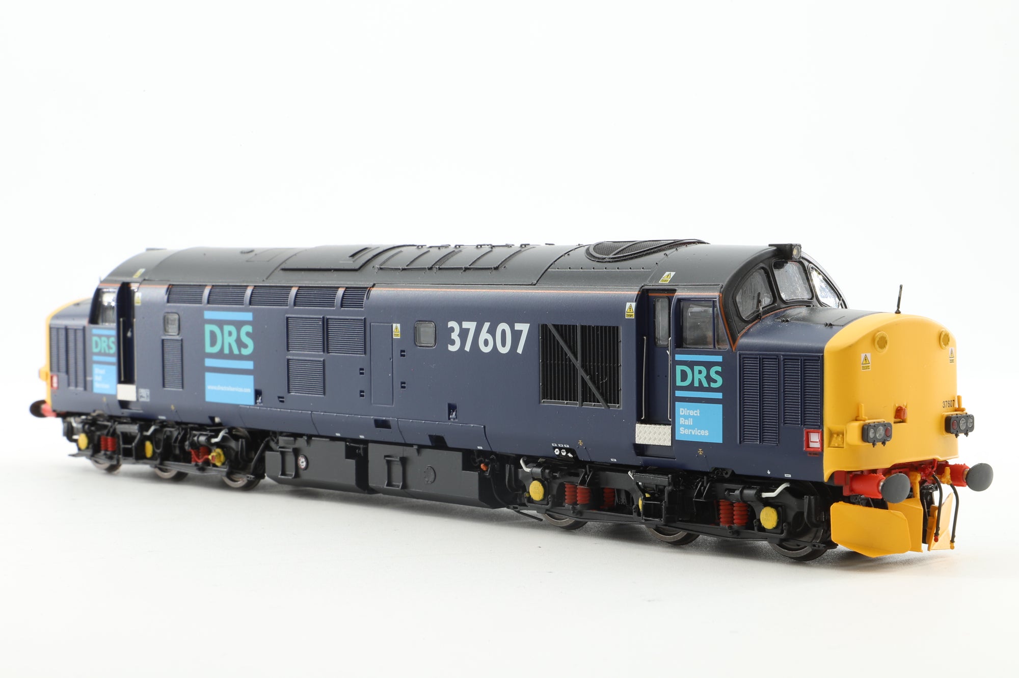 Accurascale OO ACC2312 Class 37/6 Diesel '37607' DRS Blue DCC Sound