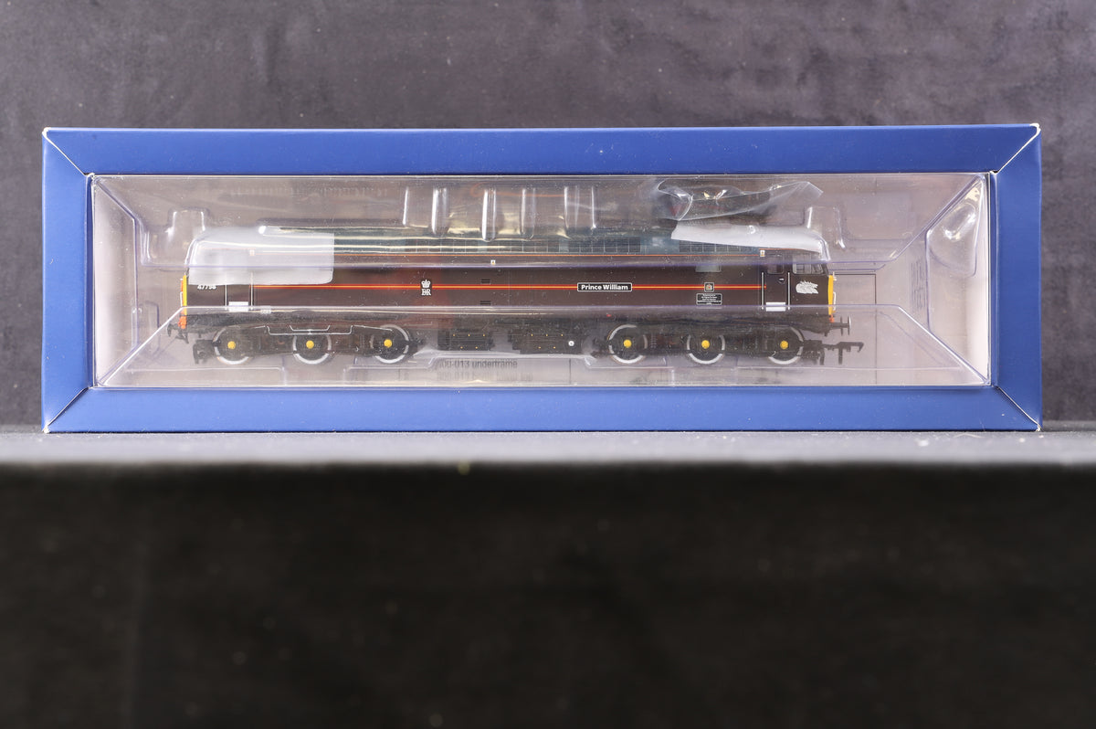 Bachmann OO 32-815Z Class 47 Diesel &#39;47798&#39; &#39;Prince William&#39; EWS Royal Claret Excl. NRM