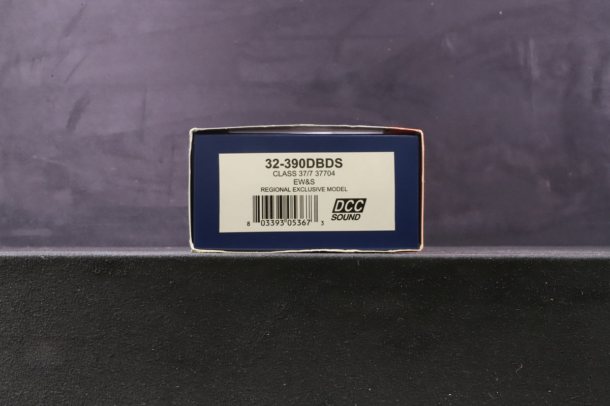 Bachmann OO 32-390DBDS Class 37/7 &#39;37704&#39; EWS &#39;37704&#39; Regional Exclusive Model DCC Sound (Copy)