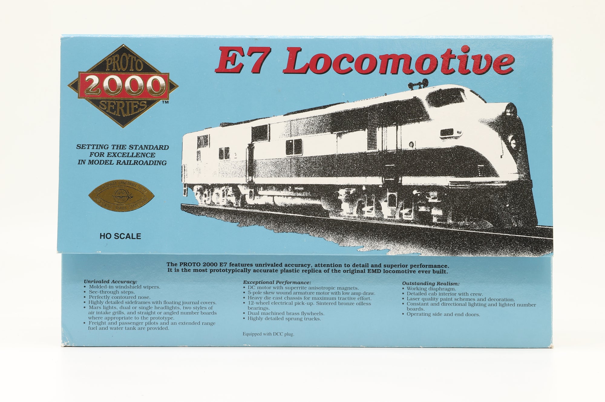 Proto 2000 Series HO E7 Diesel Locomotive '3057' Seaboard